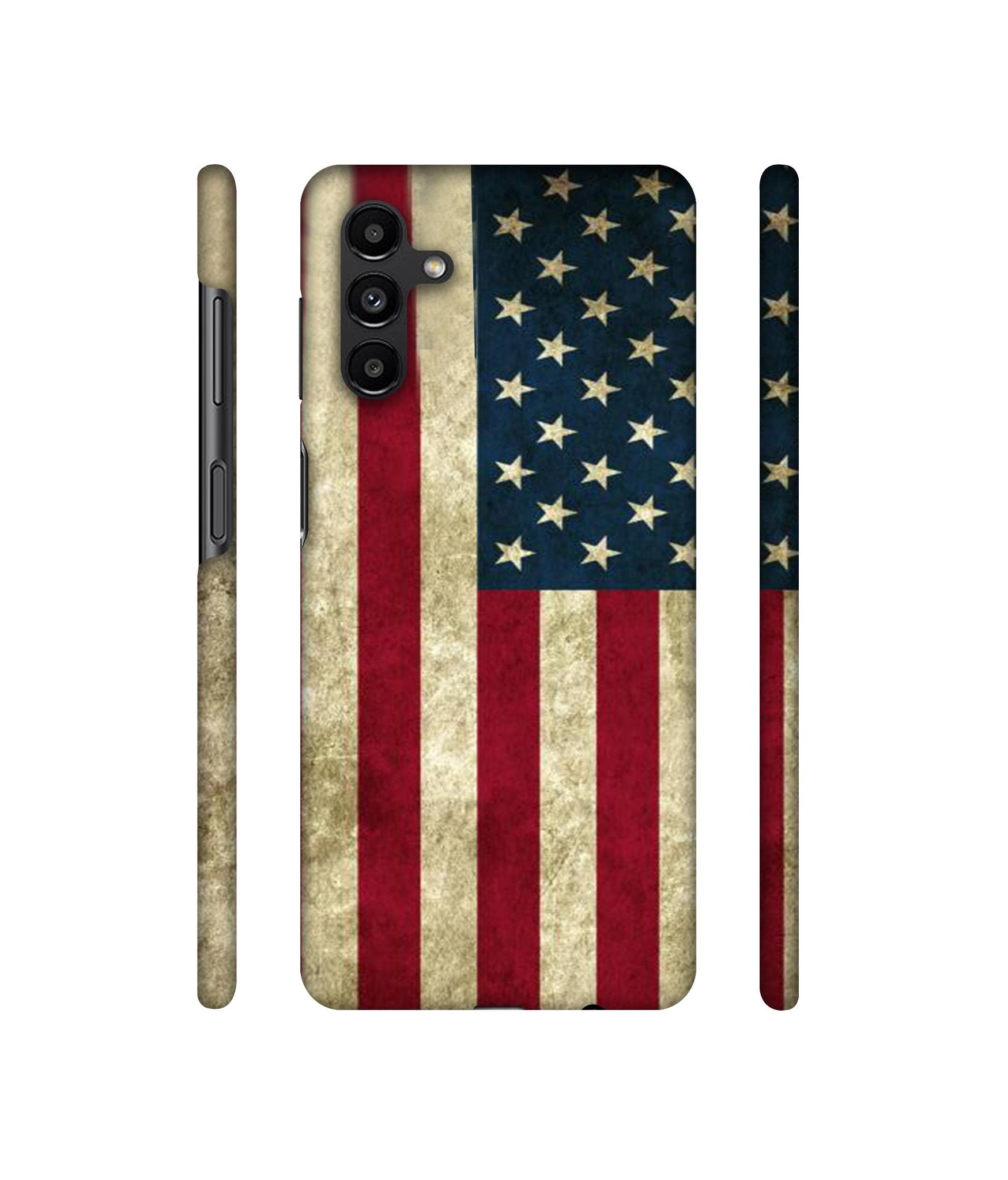 Vingate USA Flag Designer Hard Back Cover for Samsung Galaxy A13 5G
