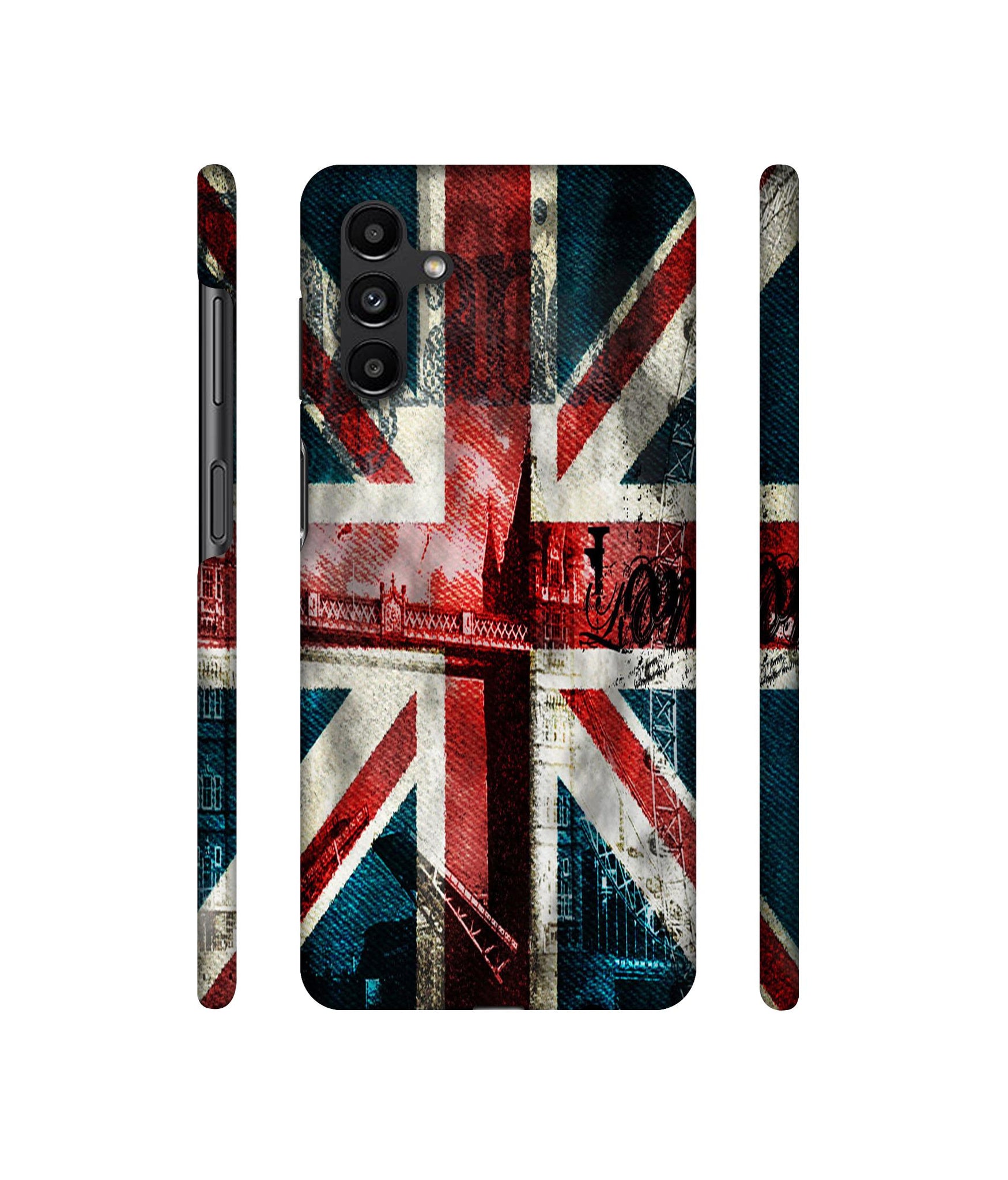 London Flag wallpaper Designer Hard Back Cover for Samsung Galaxy A13 5G