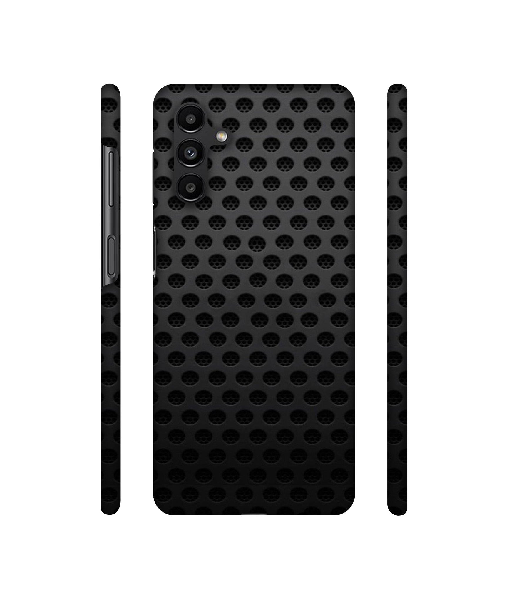 Black Circle Designer Hard Back Cover for Samsung Galaxy A13 5G