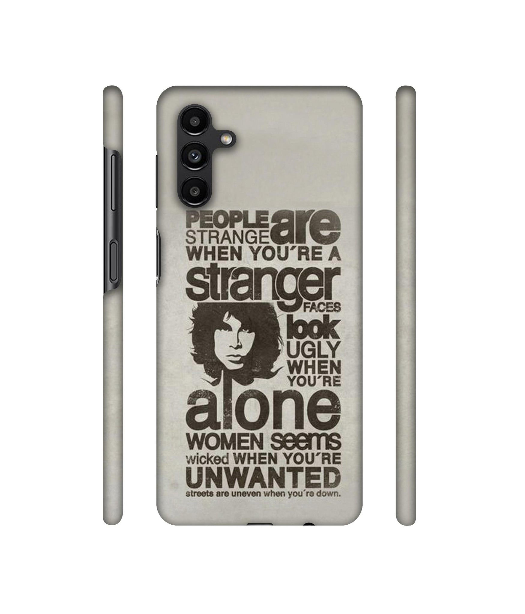 Quotes Pattern Designer Hard Back Cover for Samsung Galaxy A13 5G