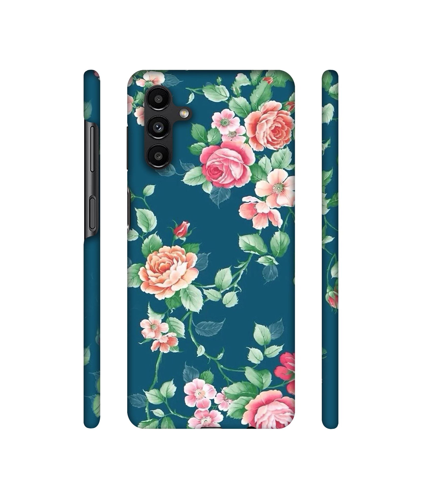 Vintage Floral Designer Hard Back Cover for Samsung Galaxy A13 5G