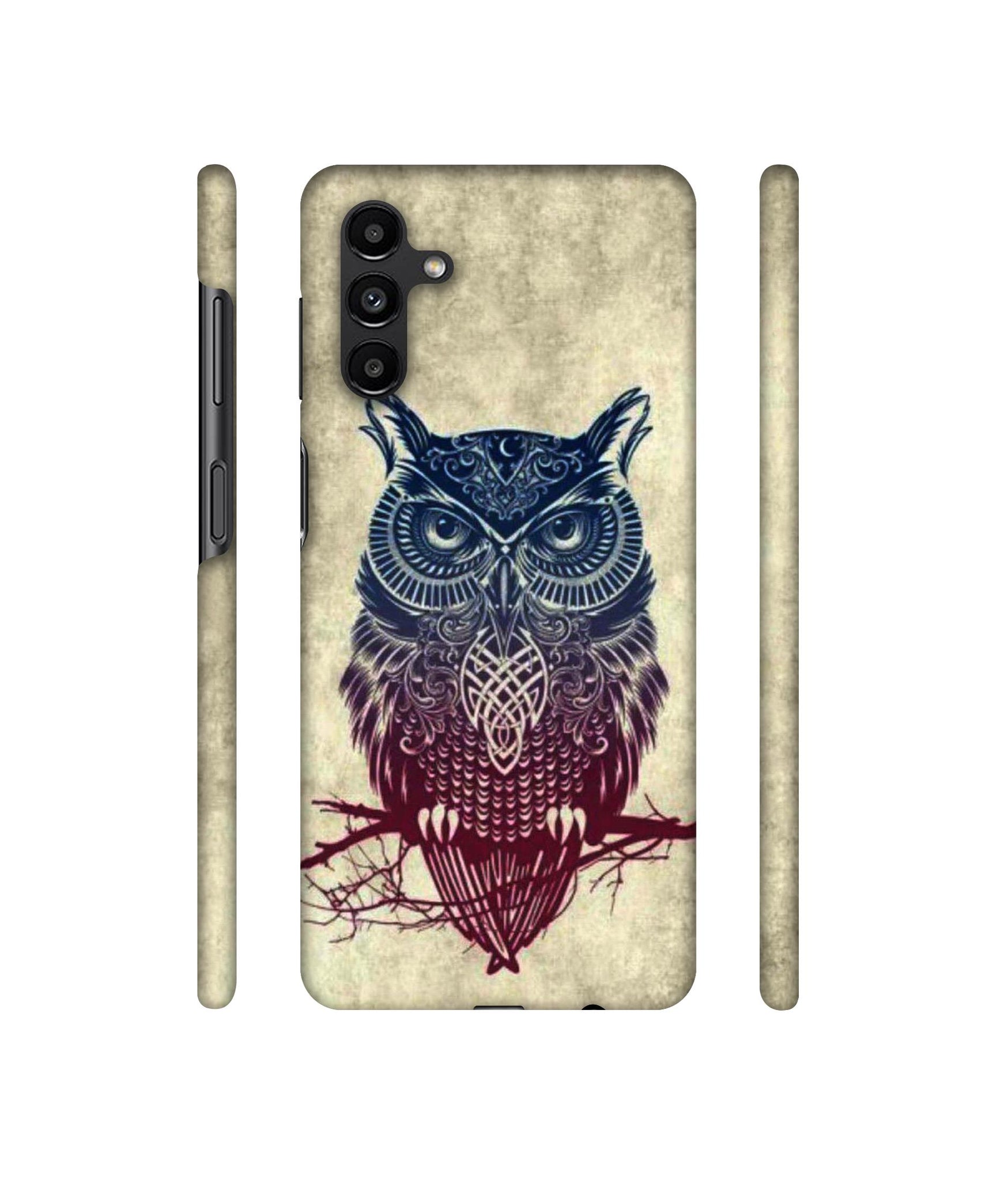 Owl Pattern Designer Hard Back Cover for Samsung Galaxy A13 5G