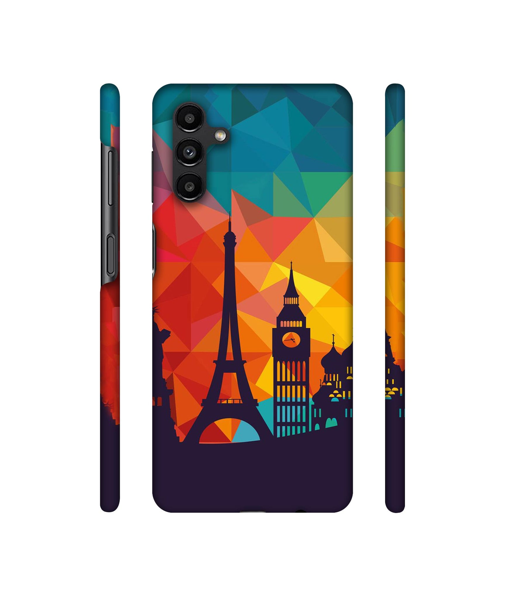 Colored Paris Designer Hard Back Cover for Samsung Galaxy A13 5G