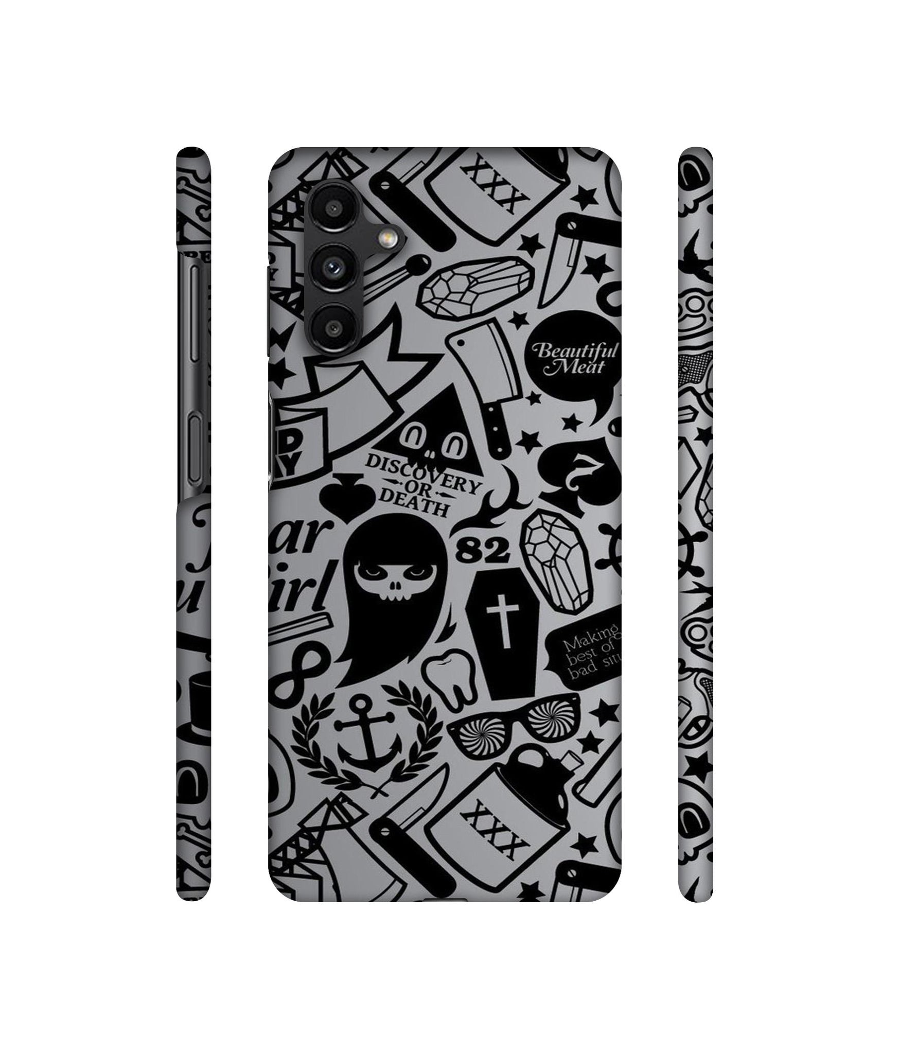 Discover Or Death Designer Hard Back Cover for Samsung Galaxy A13 5G