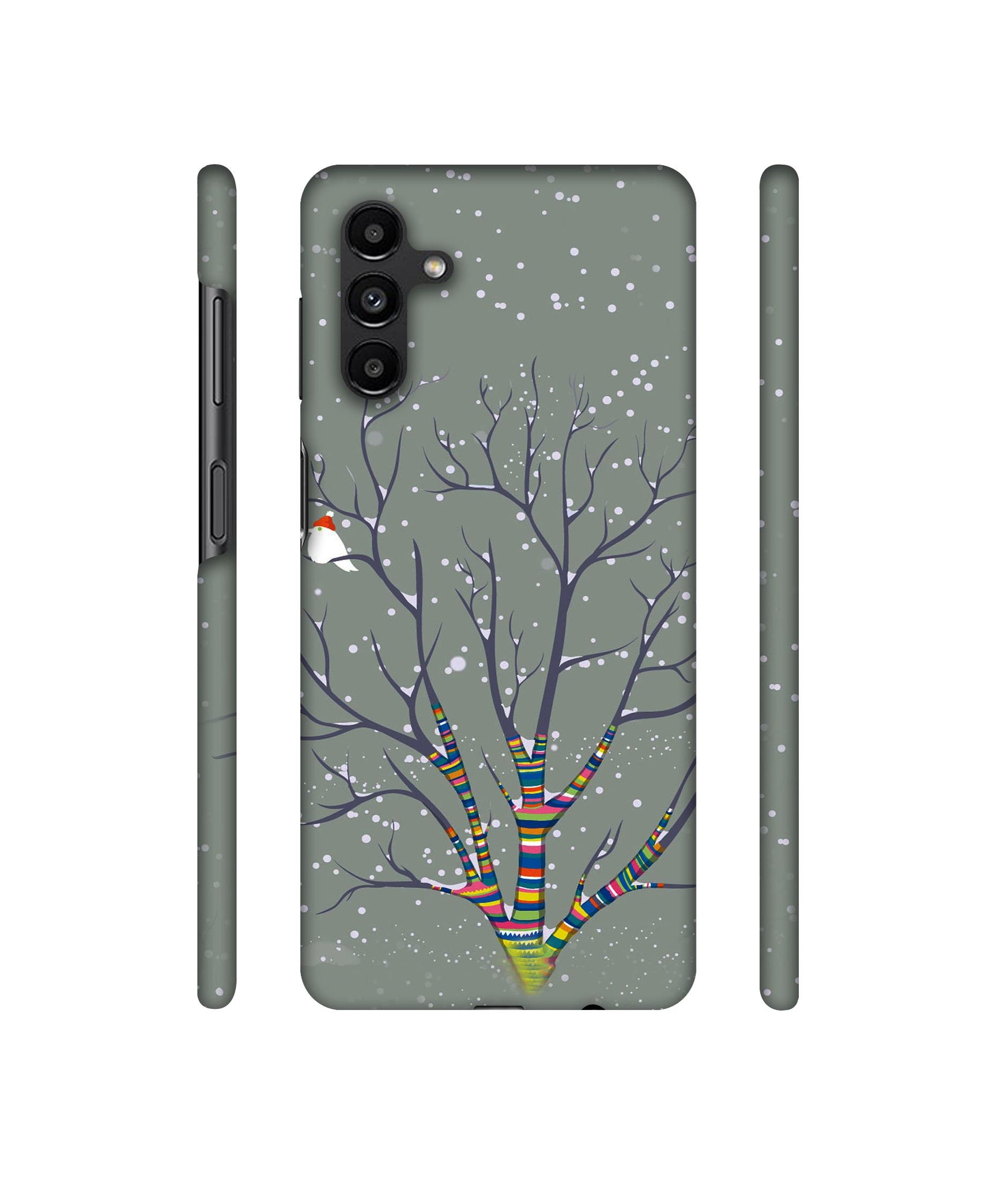 Winter Pattern Print Designer Hard Back Cover for Samsung Galaxy A13 5G