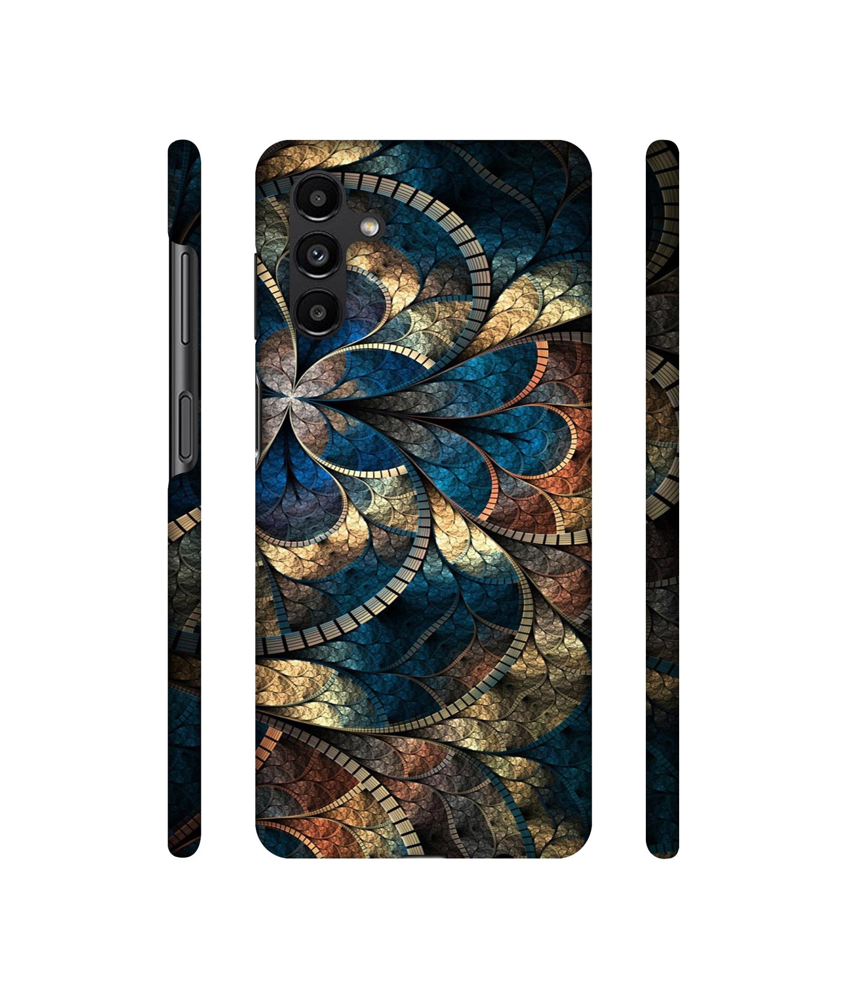 Fractional Pattern Designer Hard Back Cover for Samsung Galaxy A13 5G