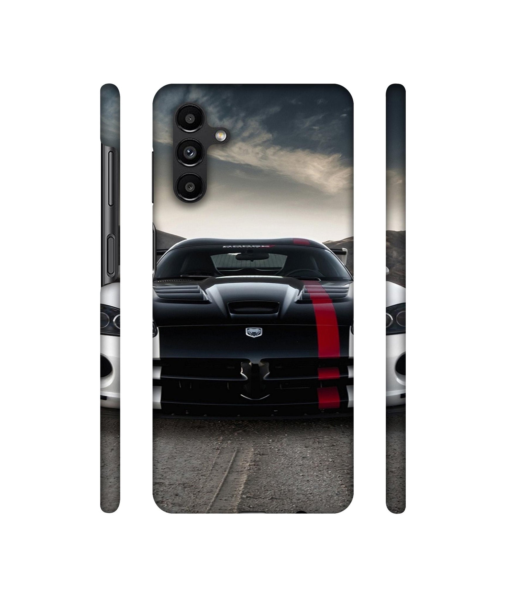 Sports Car Pattern Designer Hard Back Cover for Samsung Galaxy A13 5G