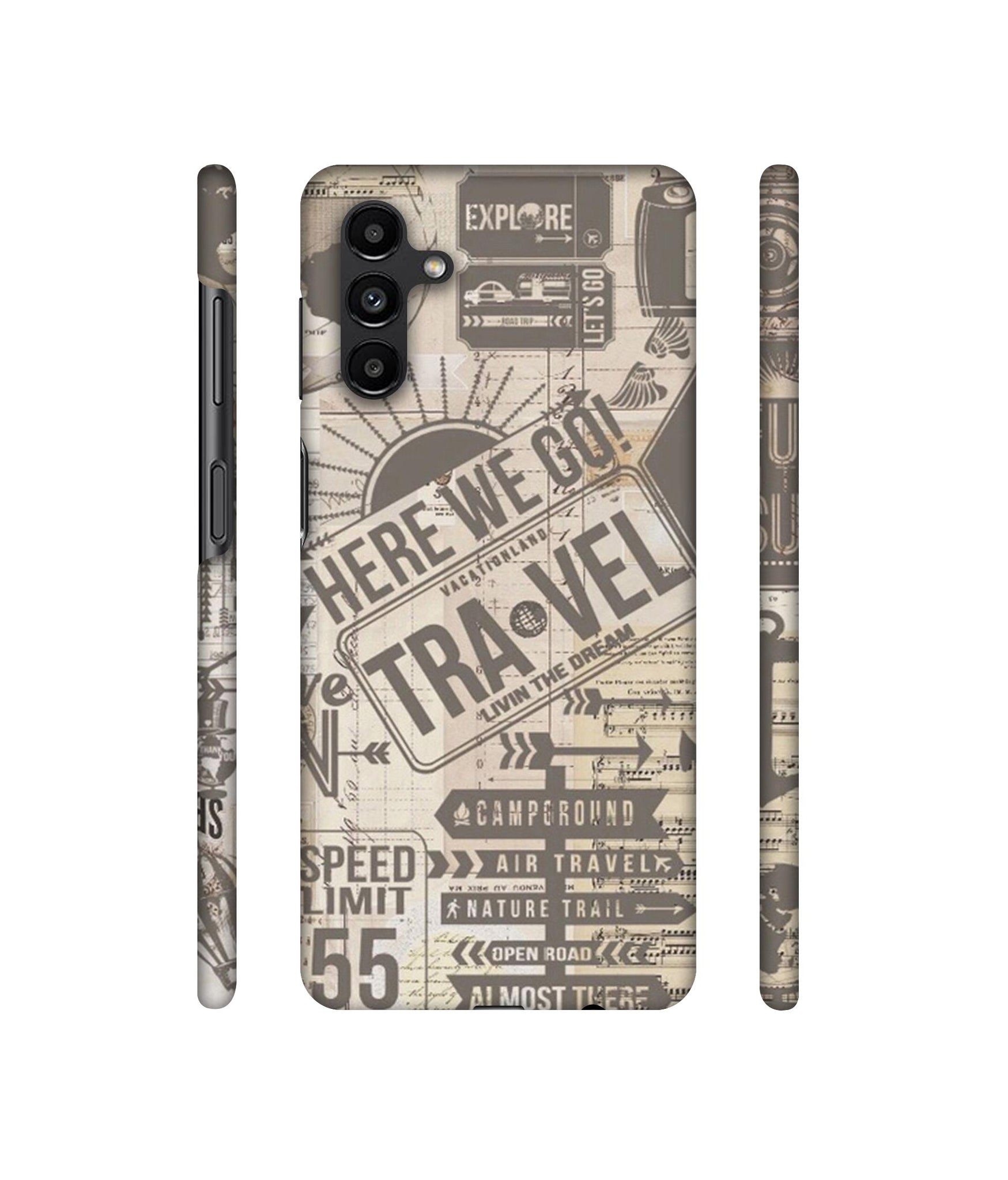 Travel Designer Hard Back Cover for Samsung Galaxy A13 5G