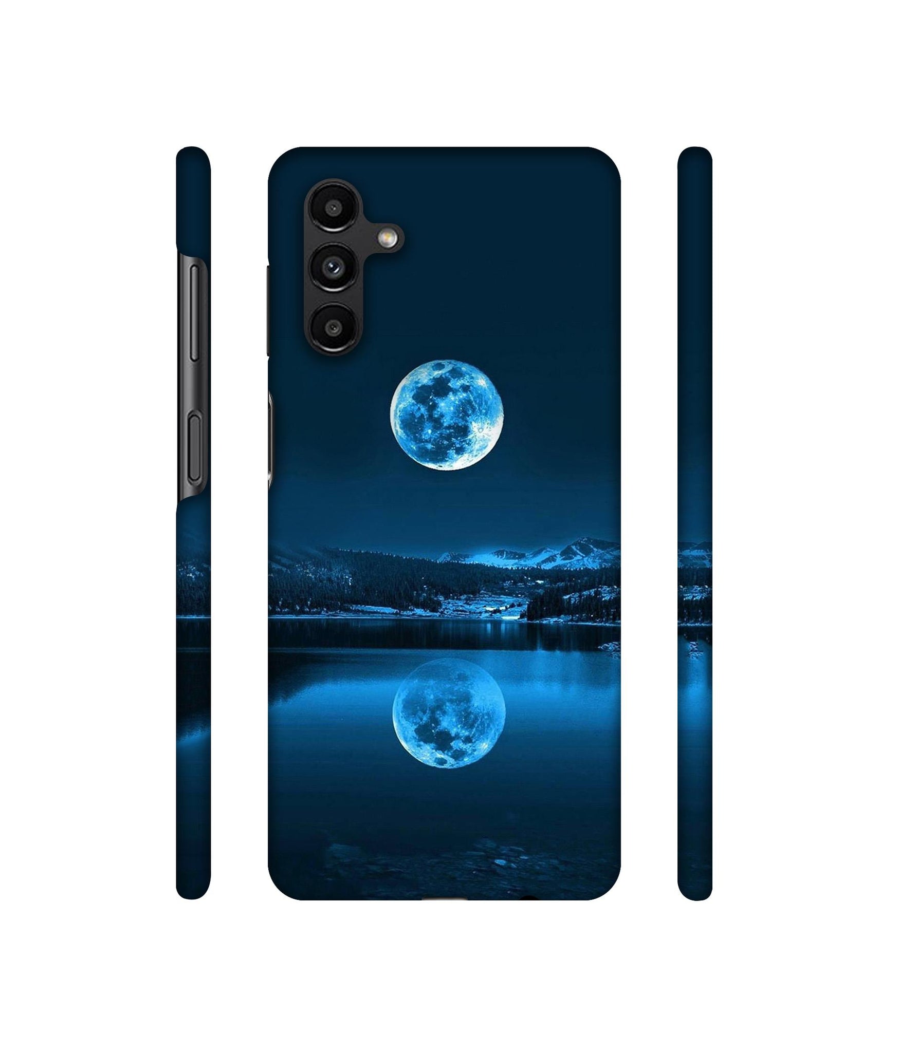 Moon Pattern Print Designer Hard Back Cover for Samsung Galaxy A13 5G