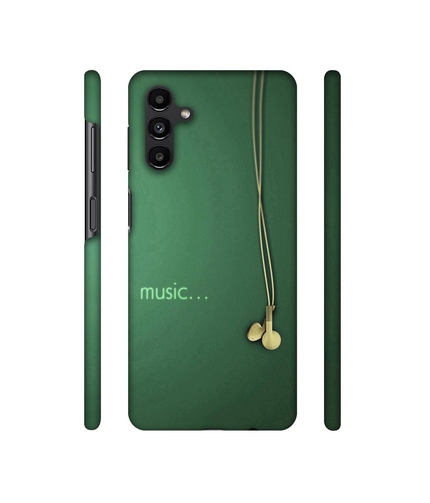 Headphone Music Designer Hard Back Cover for Samsung Galaxy A13 5G