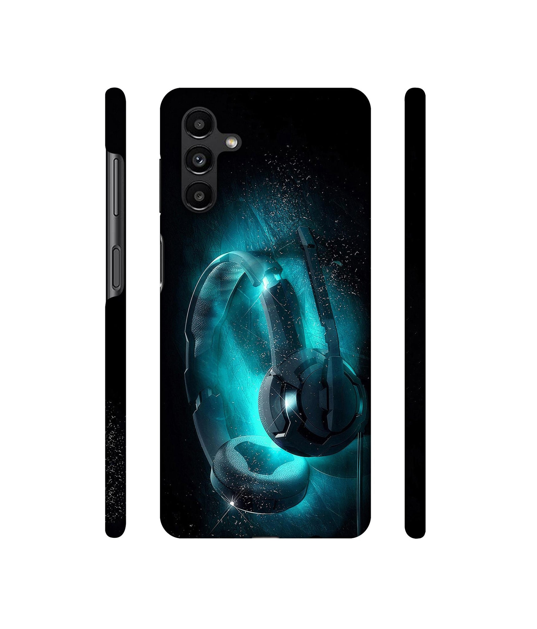 Cool Headphone Designer Hard Back Cover for Samsung Galaxy A13 5G