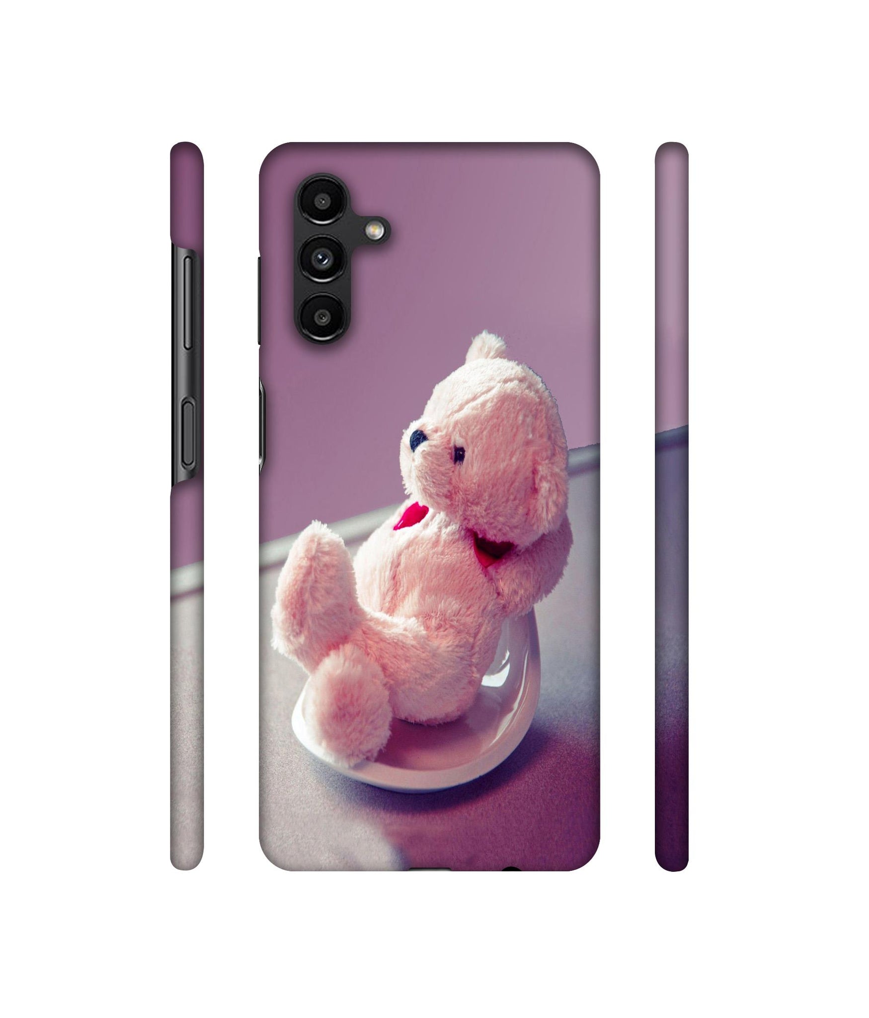 Cute Teddy Bear Designer Hard Back Cover for Samsung Galaxy A13 5G