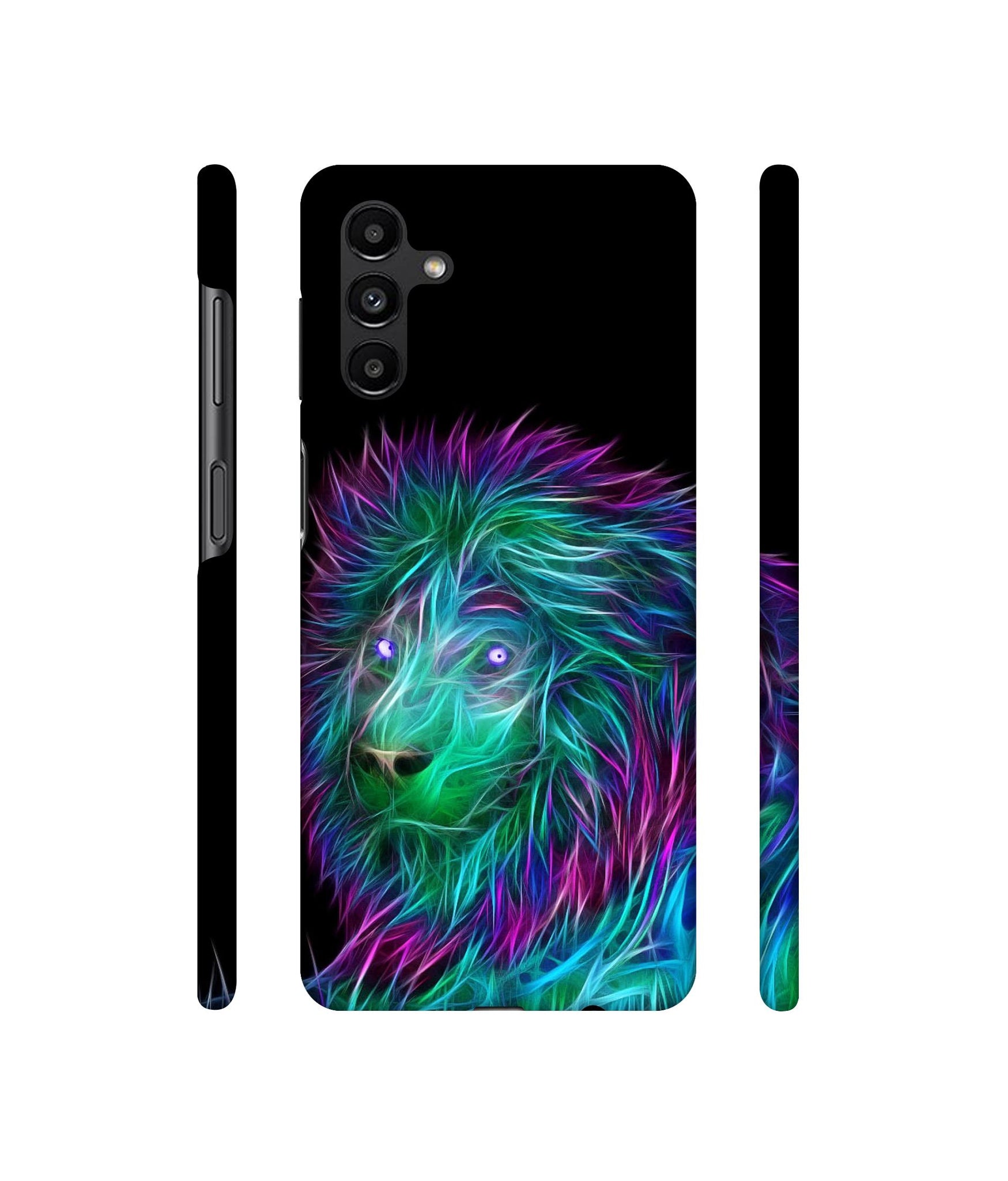 3D Lion Designer Hard Back Cover for Samsung Galaxy A13 5G
