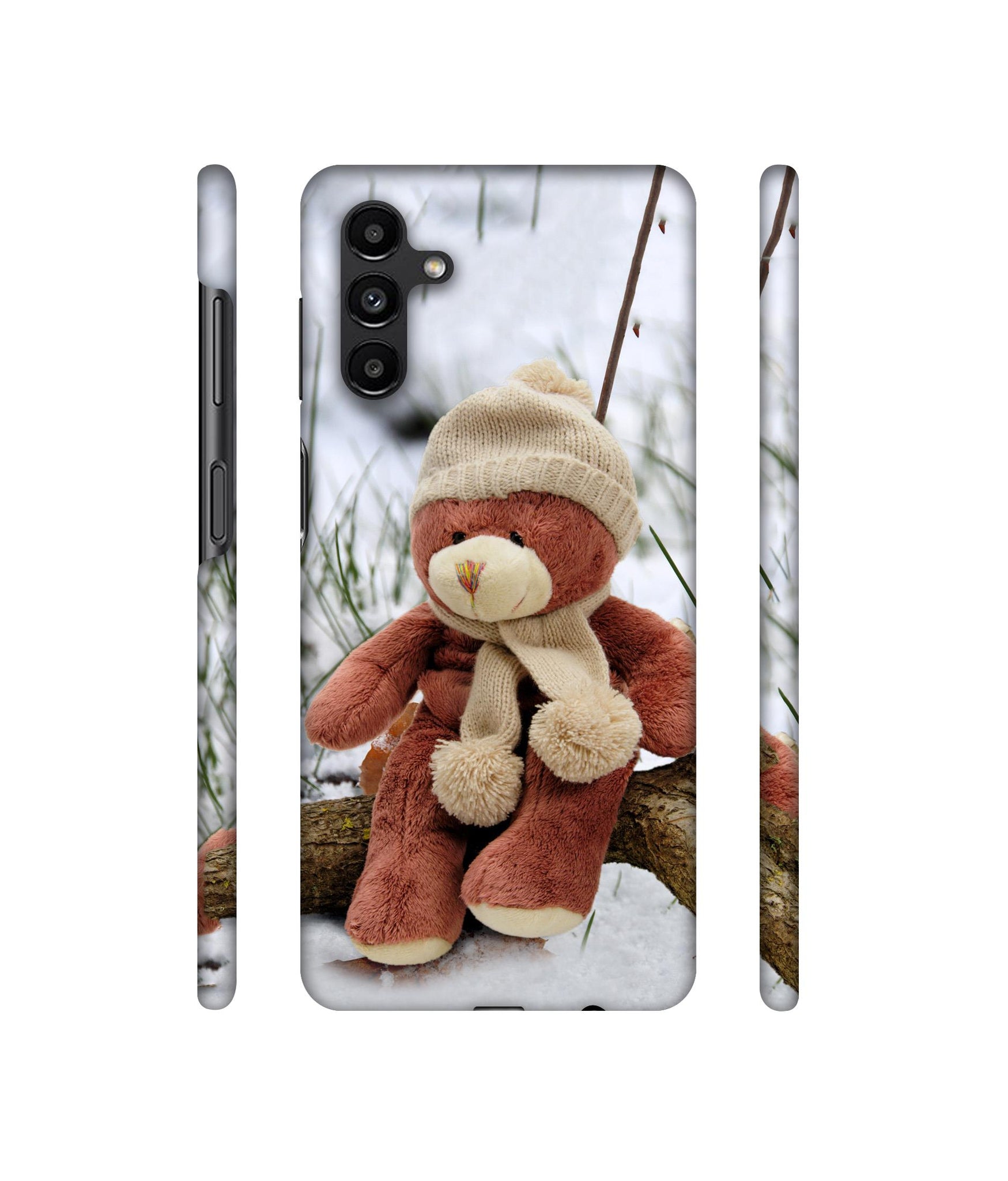 Woolen Bear Designer Hard Back Cover for Samsung Galaxy A13 5G