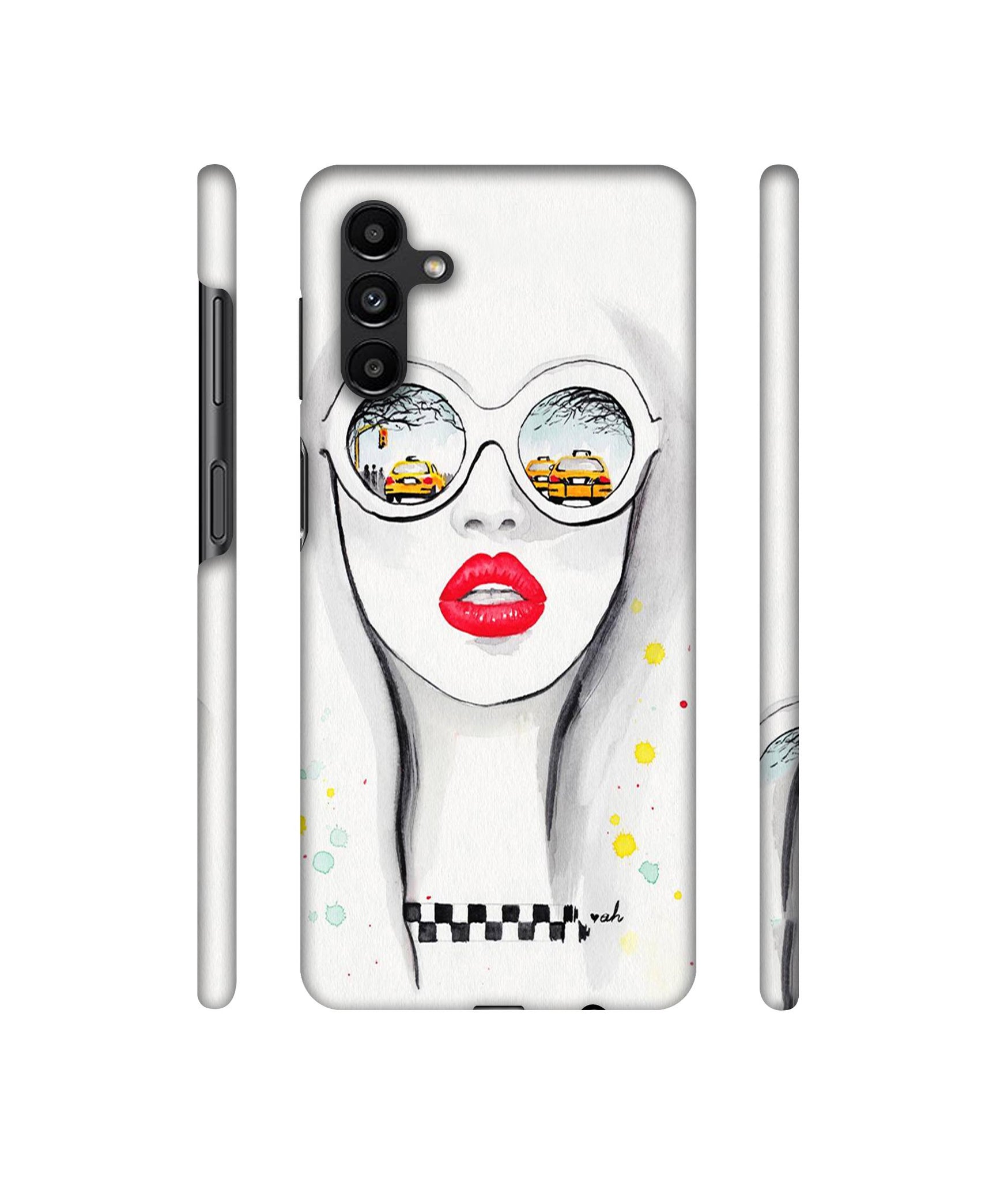 Girl Designer Hard Back Cover for Samsung Galaxy A13 5G