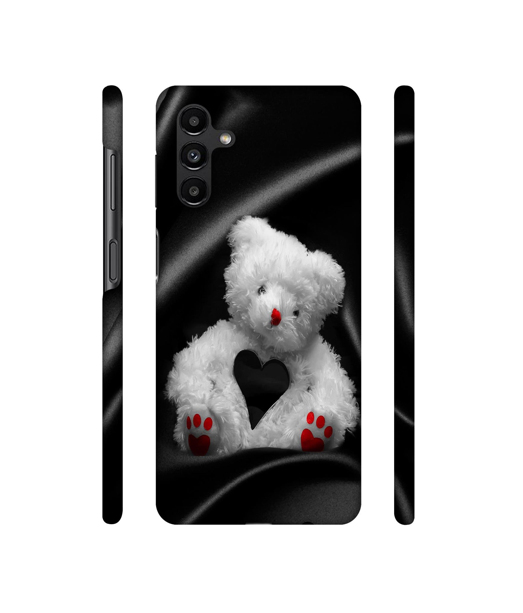 White Teddy Bear Designer Hard Back Cover for Samsung Galaxy A13 5G