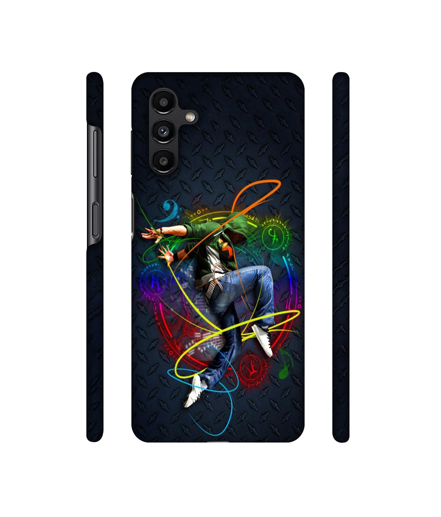 Boy With Music Designer Hard Back Cover for Samsung Galaxy A13 5G