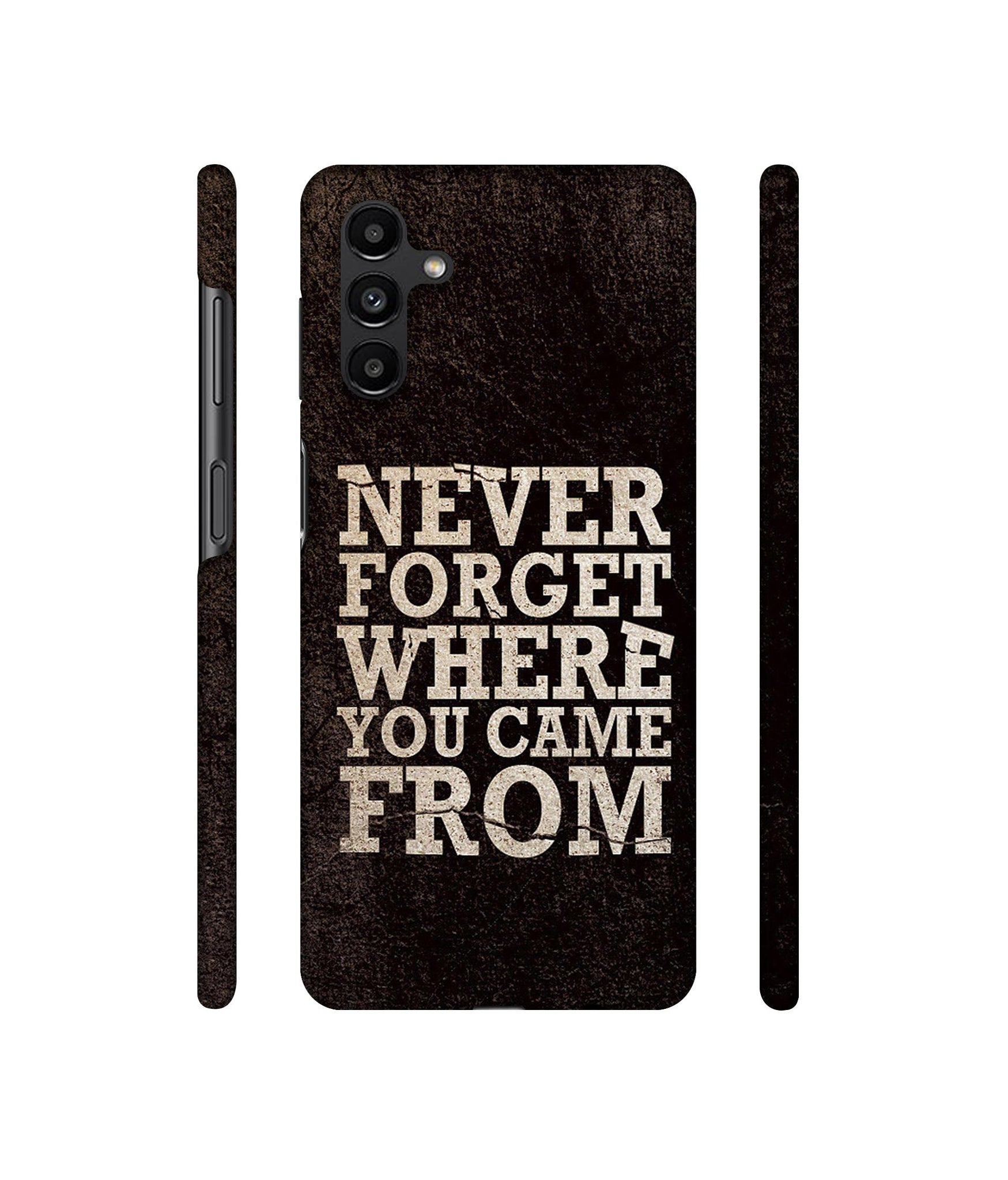 Thought Designer Hard Back Cover for Samsung Galaxy A13 5G