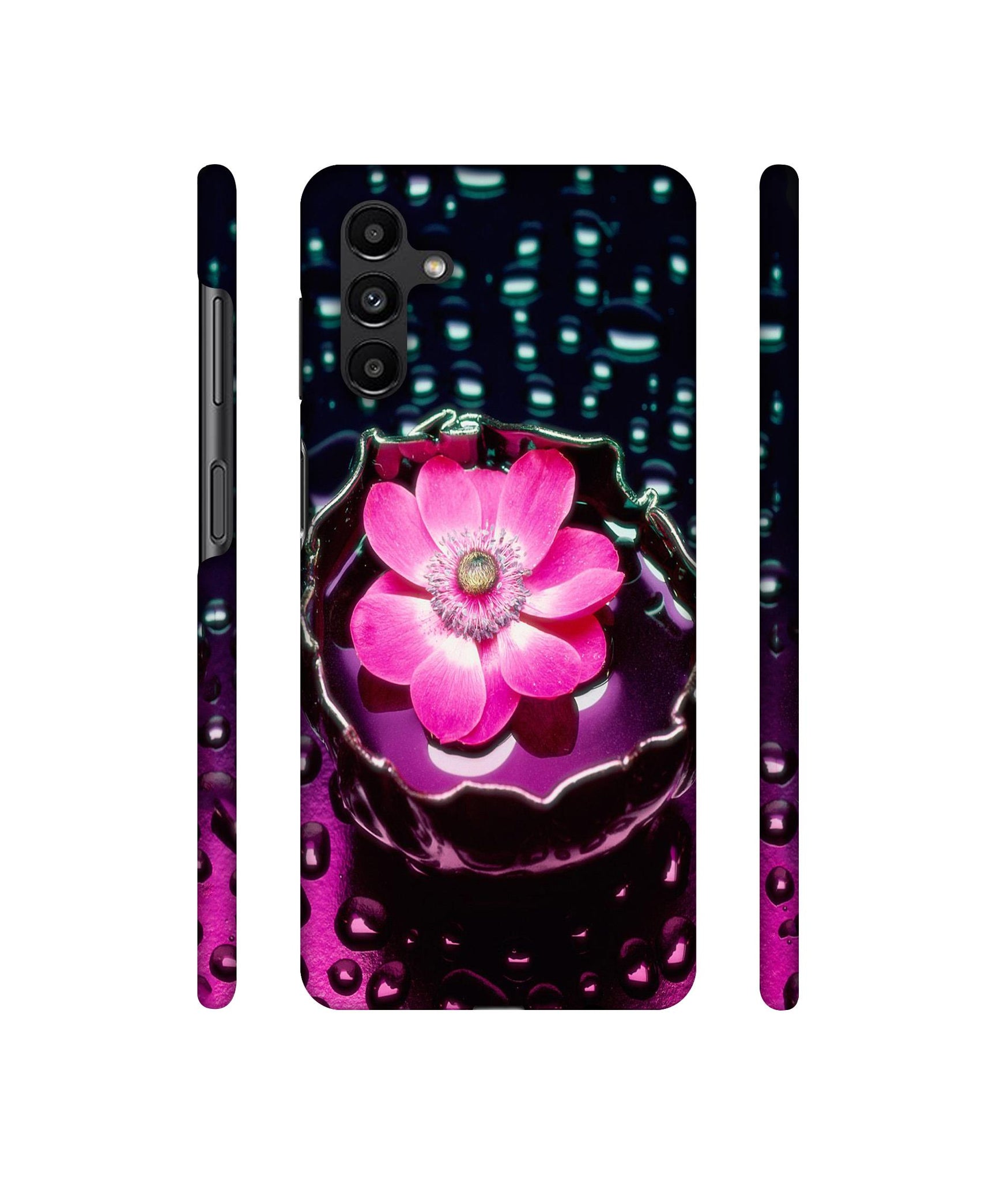 Flower in Water Designer Hard Back Cover for Samsung Galaxy A13 5G