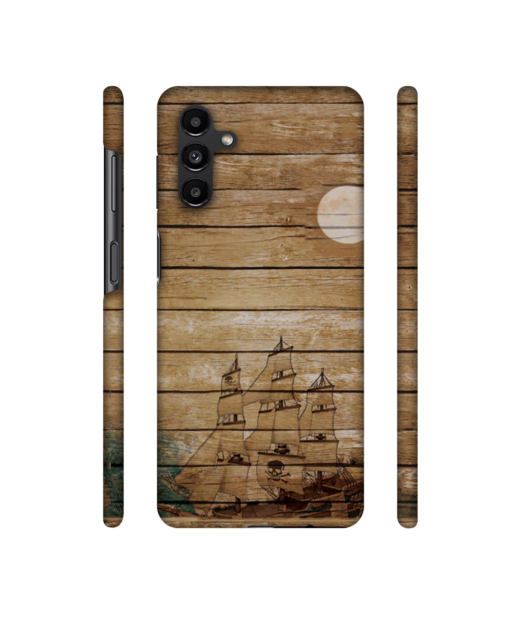 Wooden Pattern Designer Hard Back Cover for Samsung Galaxy A13 5G