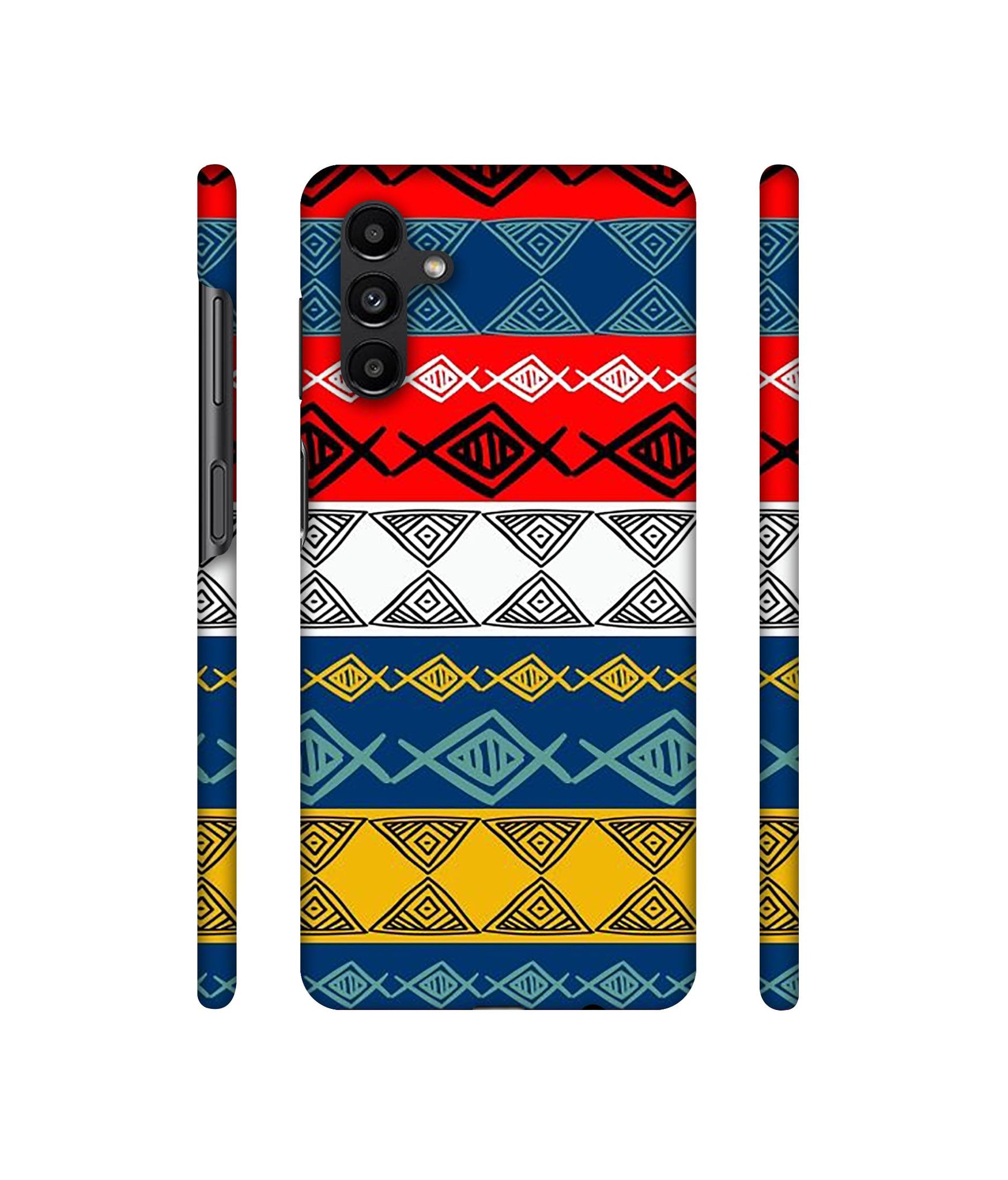 Colorful Hand Made Rangoli Art Designer Hard Back Cover for Samsung Galaxy A13 5G