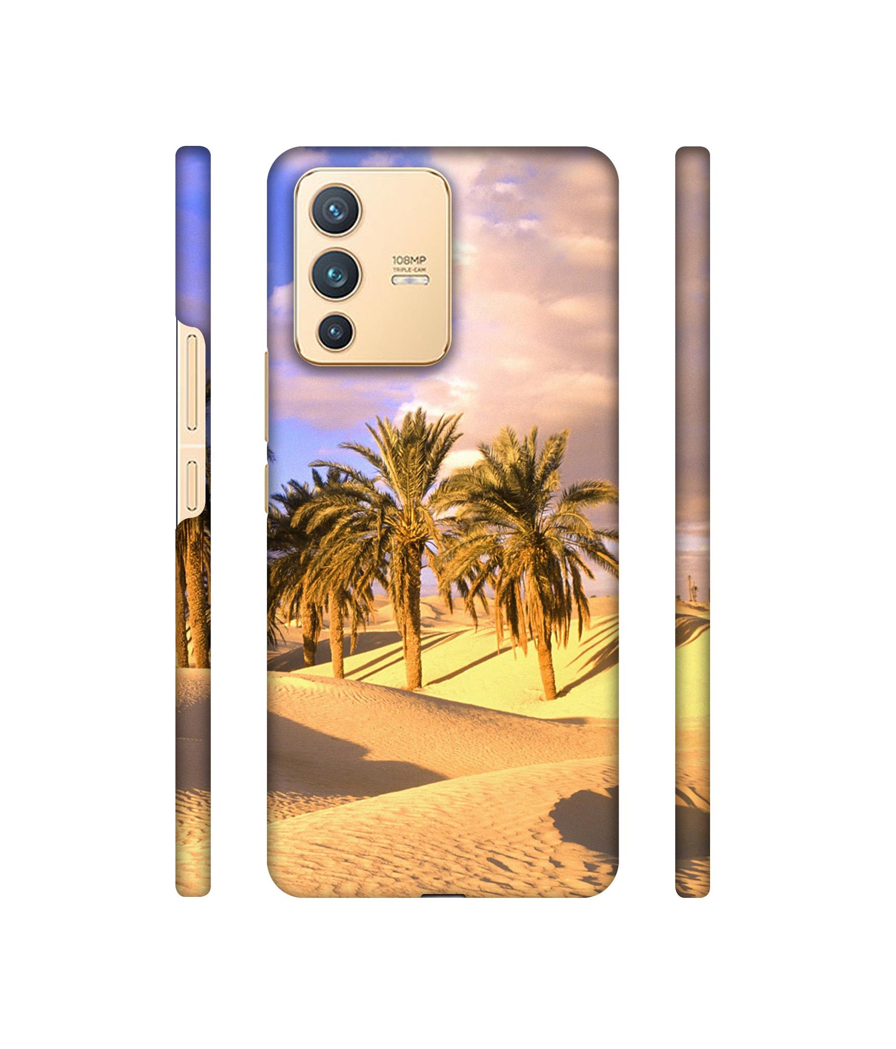 Cat Heart Tail Designer Hard Back Cover for Vivo V23 5G