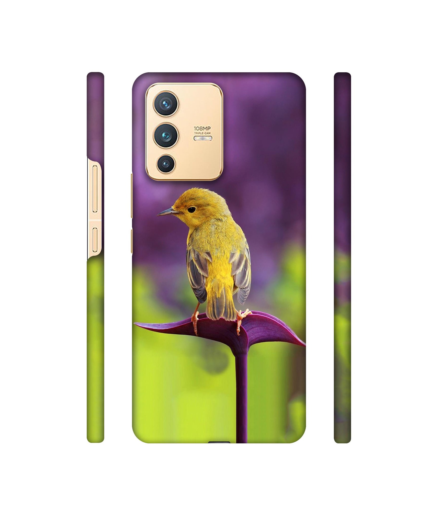 Little Bird Designer Hard Back Cover for Vivo V23 5G
