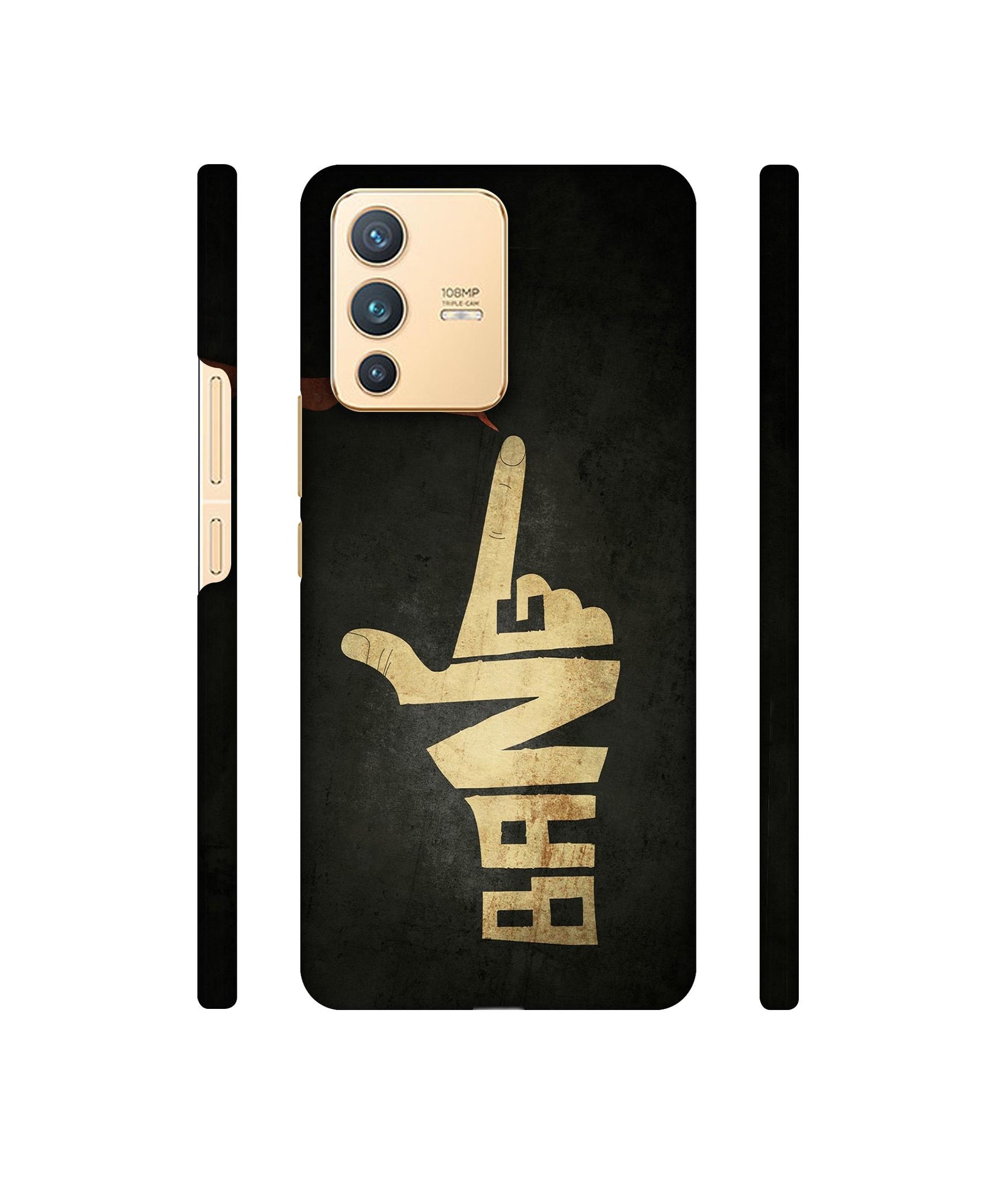 Pointing Designer Hard Back Cover for Vivo V23 5G