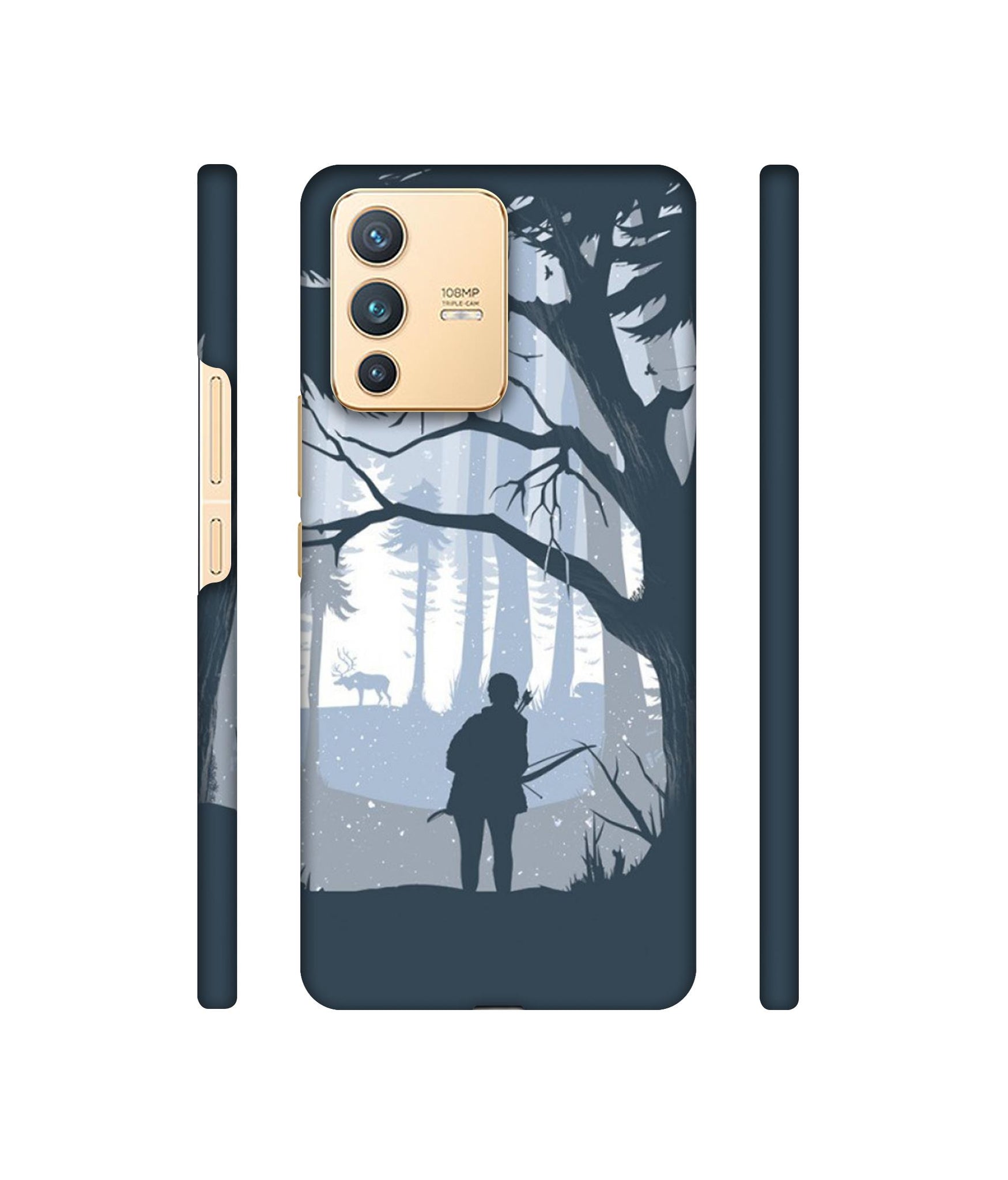 Hunter Designer Hard Back Cover for Vivo V23 5G