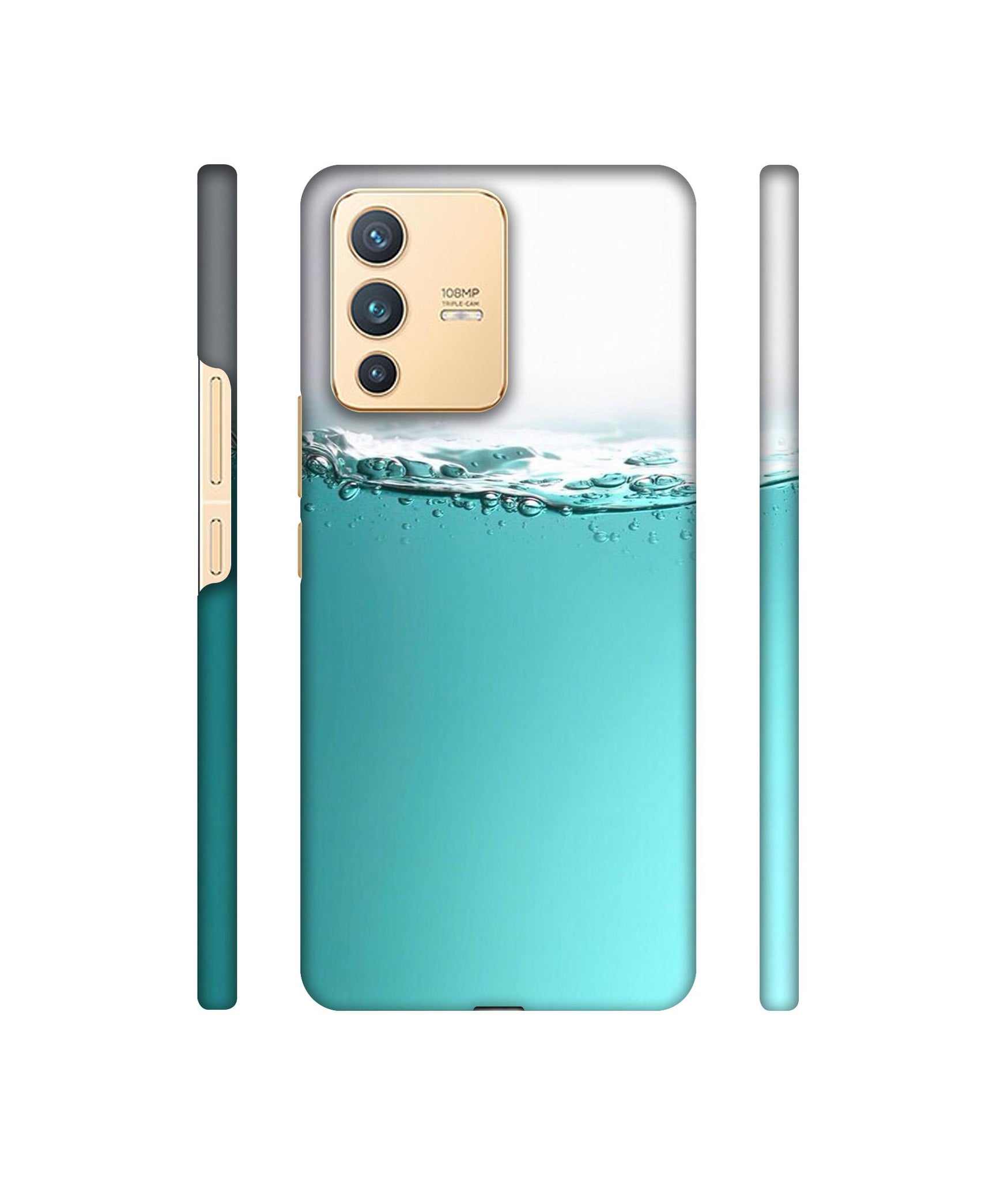 Half Fill Designer Hard Back Cover for Vivo V23 5G