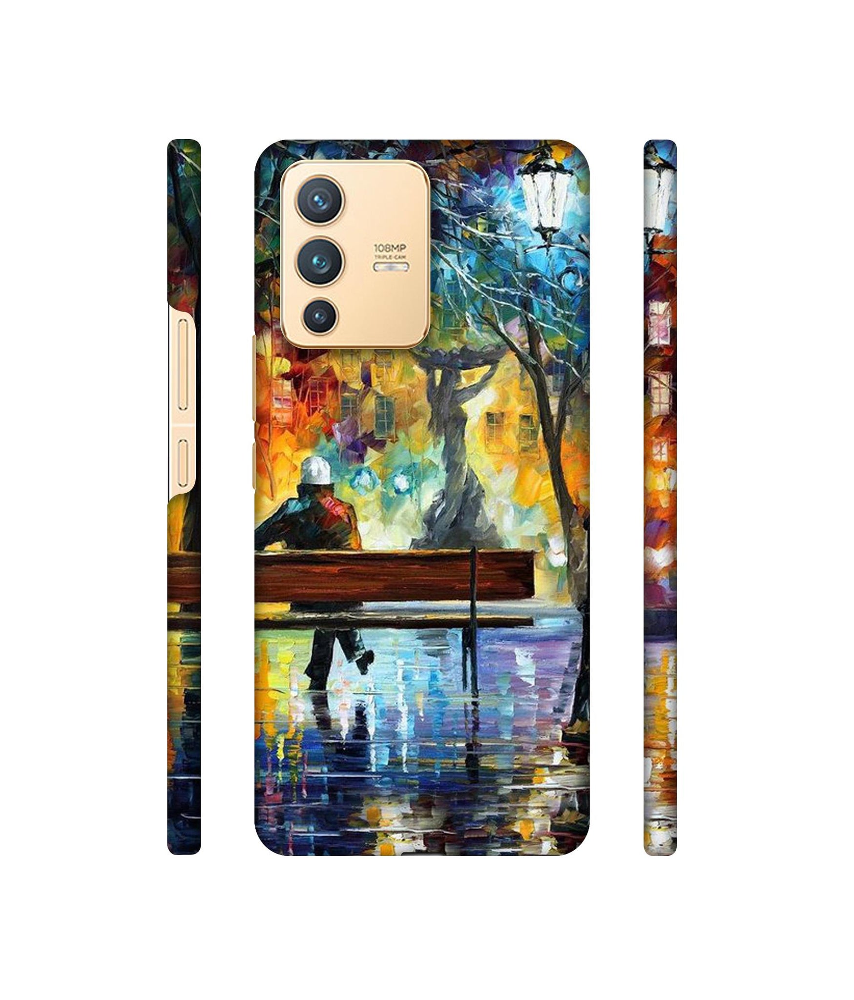 Man Resting Designer Hard Back Cover for Vivo V23 5G