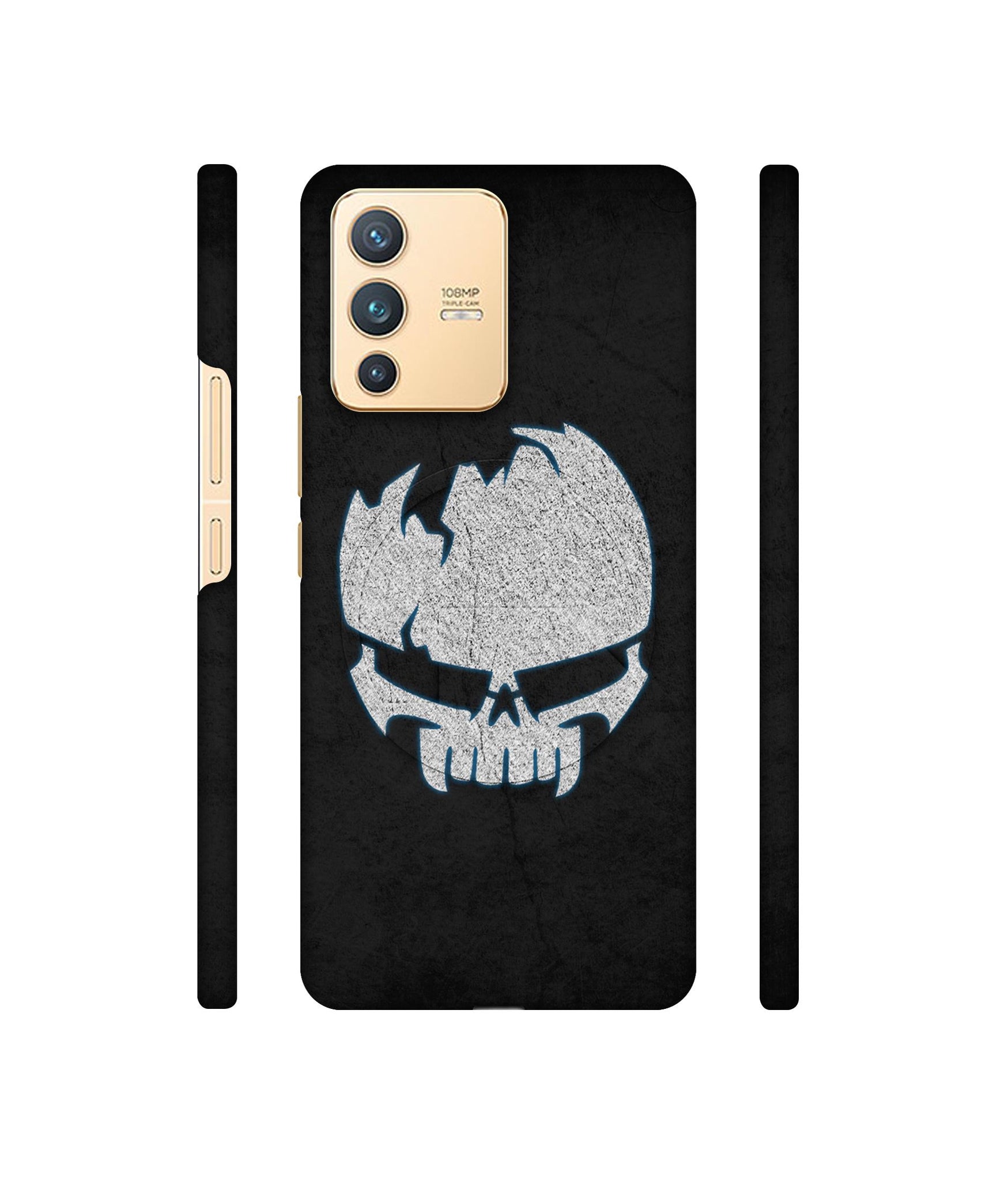 Skull Designer Hard Back Cover for Vivo V23 5G