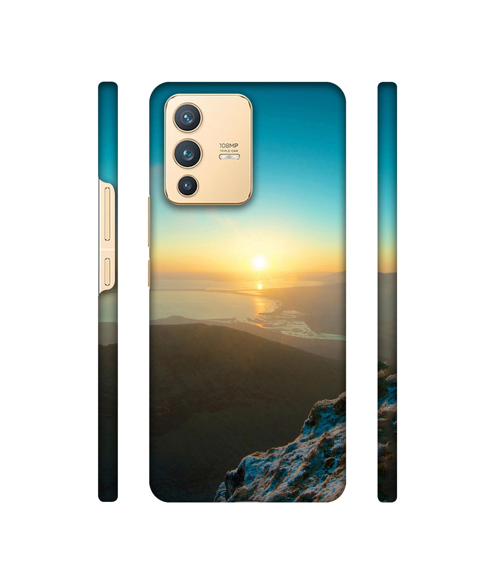 Senset Designer Hard Back Cover for Vivo V23 5G