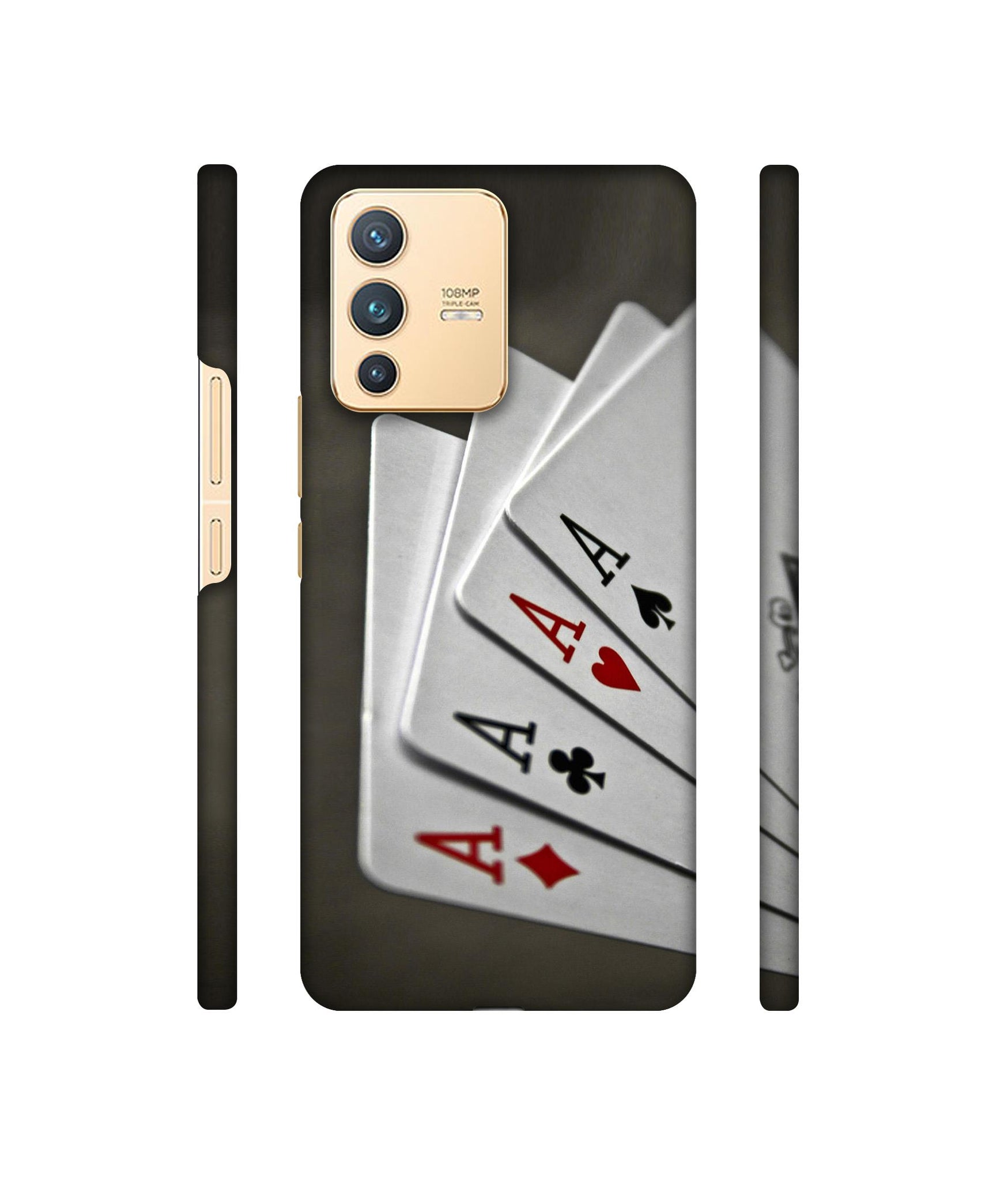 Ace Cards Designer Hard Back Cover for Vivo V23 5G