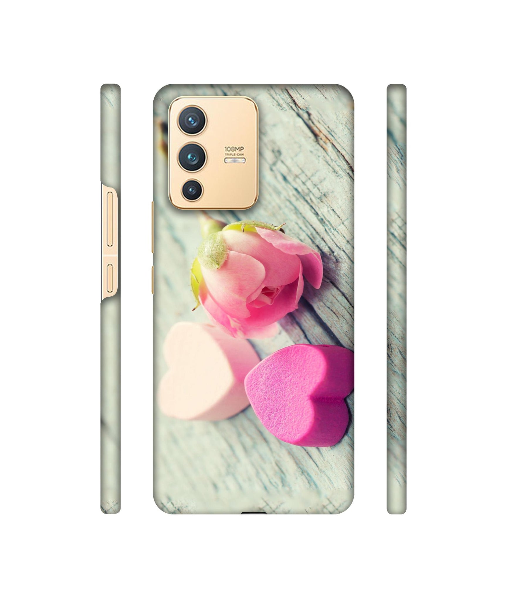 Tenderness Designer Hard Back Cover for Vivo V23 5G