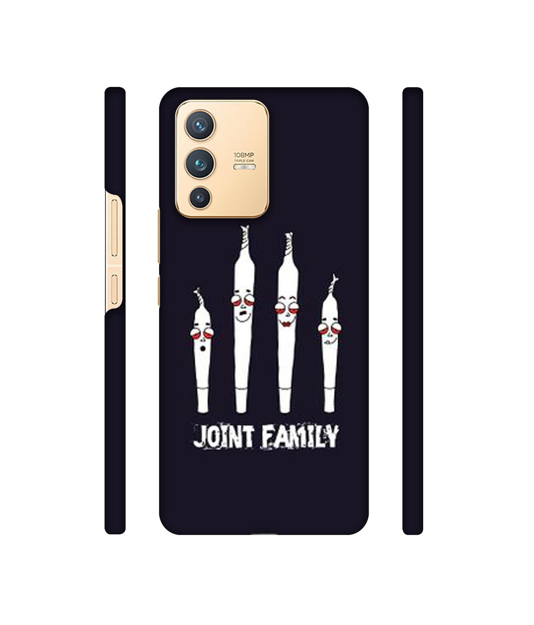 Joint Family Designer Hard Back Cover for Vivo V23 5G