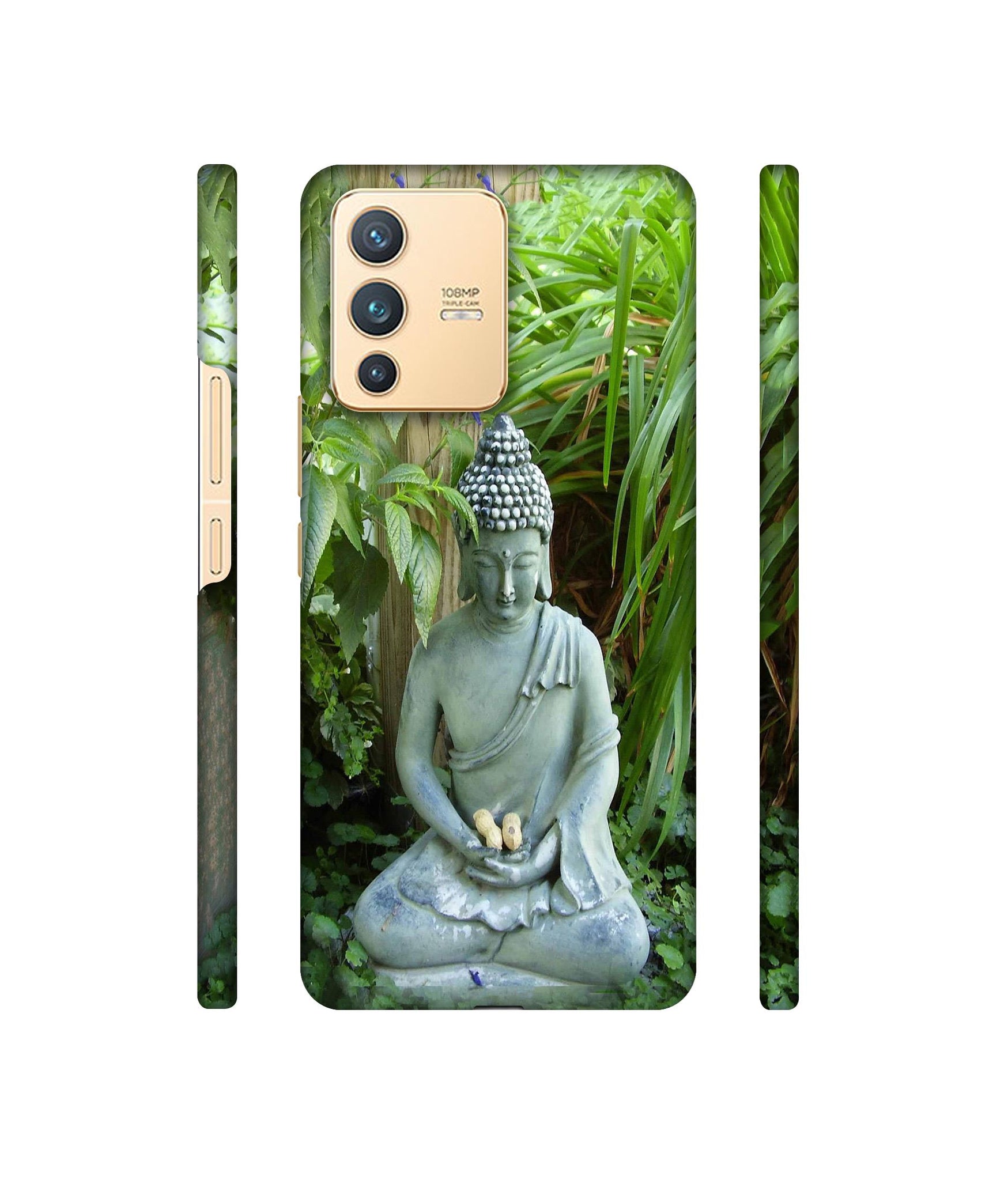 Buddhism Designer Hard Back Cover for Vivo V23 5G