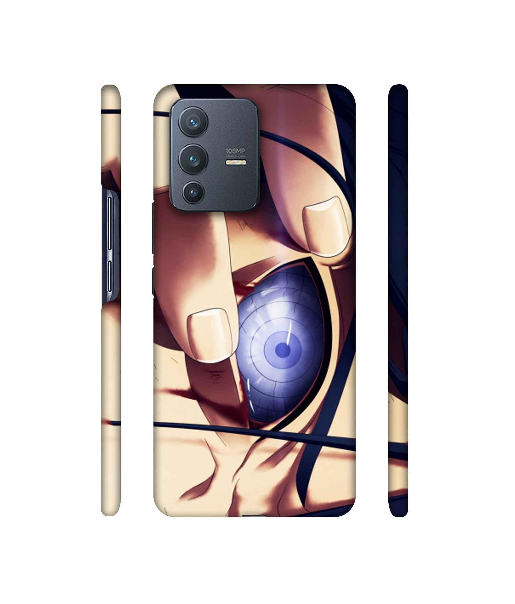 Anime Naruto Eye Designer Hard Back Cover for Vivo V23 Pro 5G