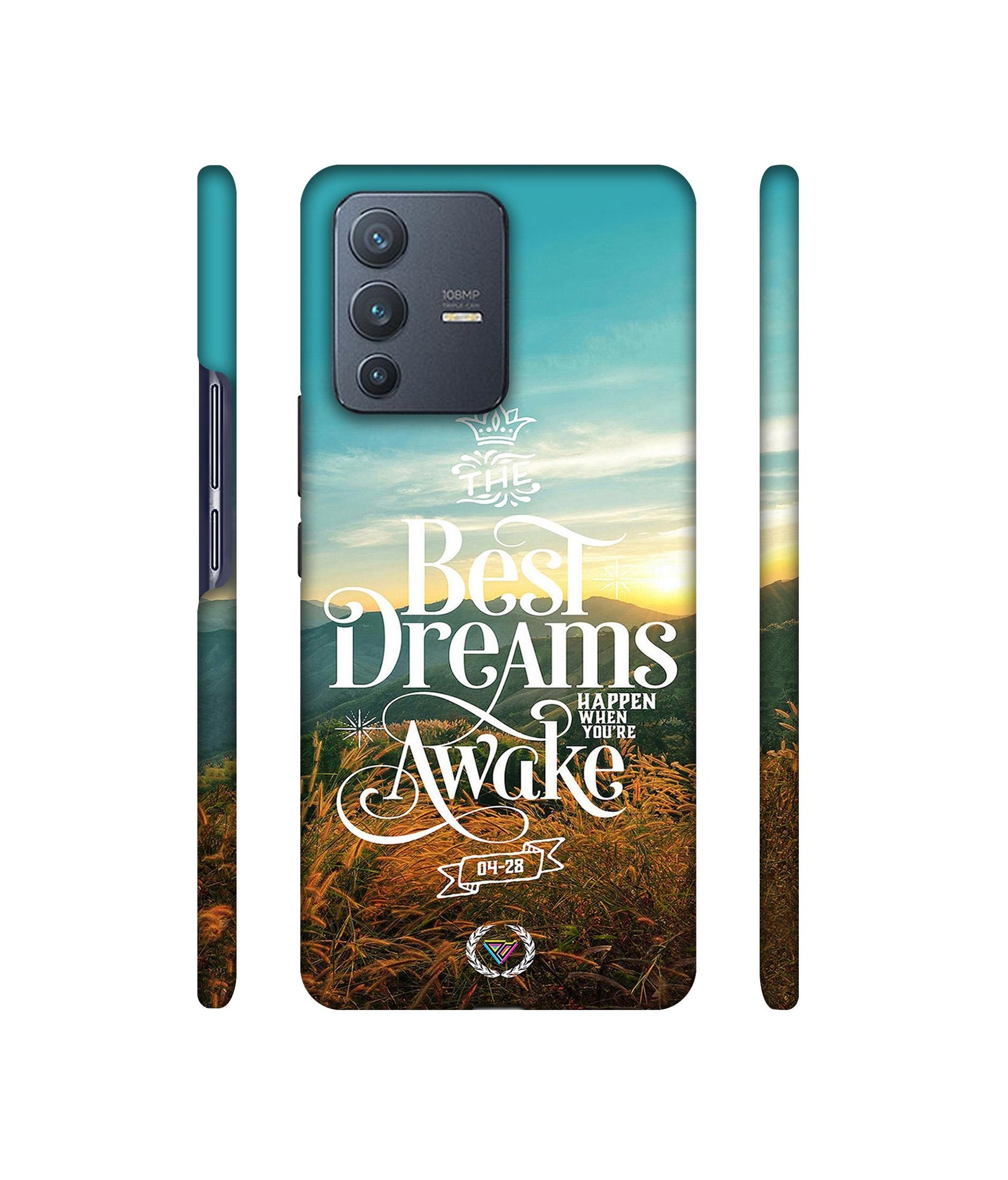 Dreams Designer Hard Back Cover for Vivo V23 Pro 5G