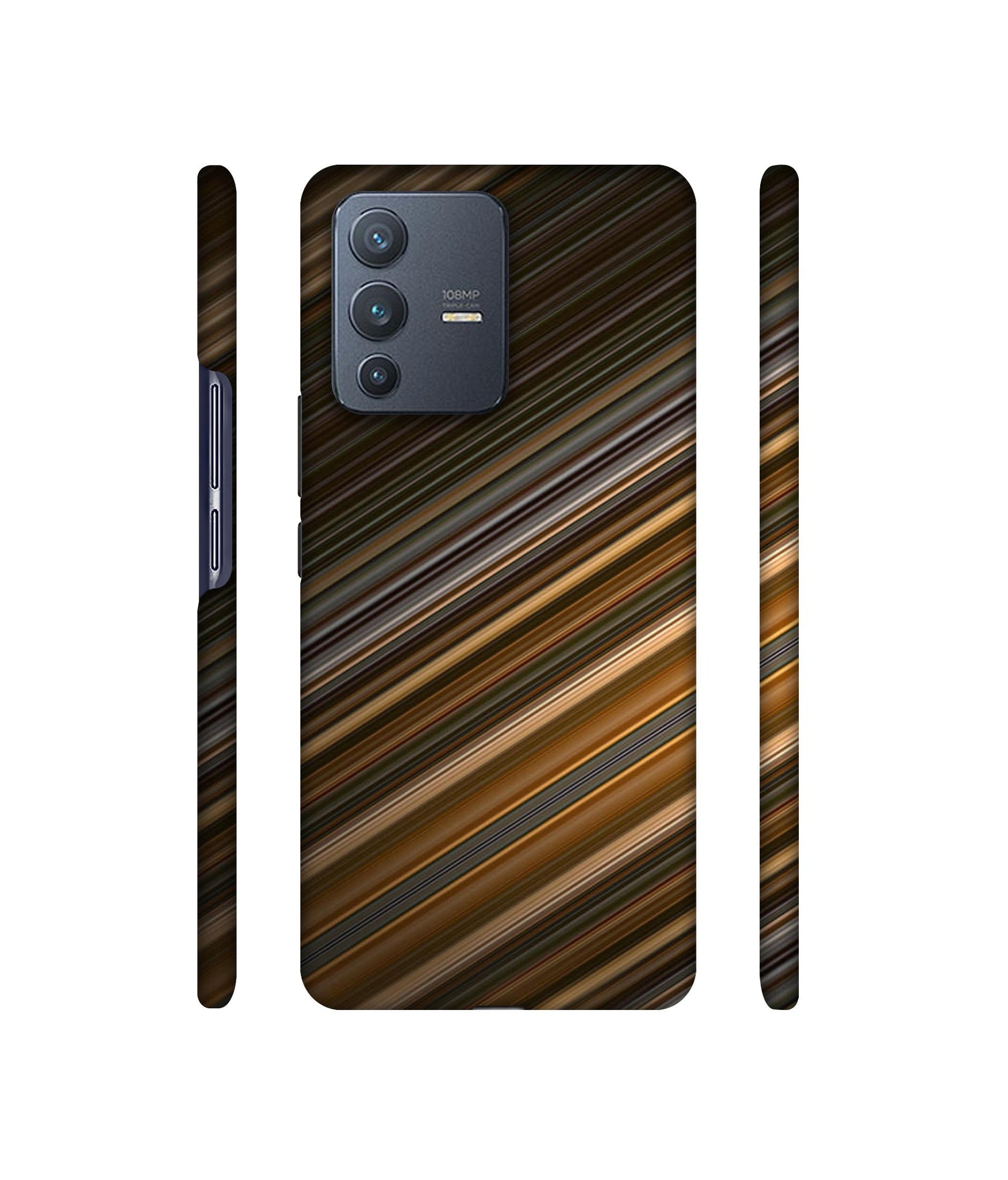 Stripes Designer Hard Back Cover for Vivo V23 Pro 5G