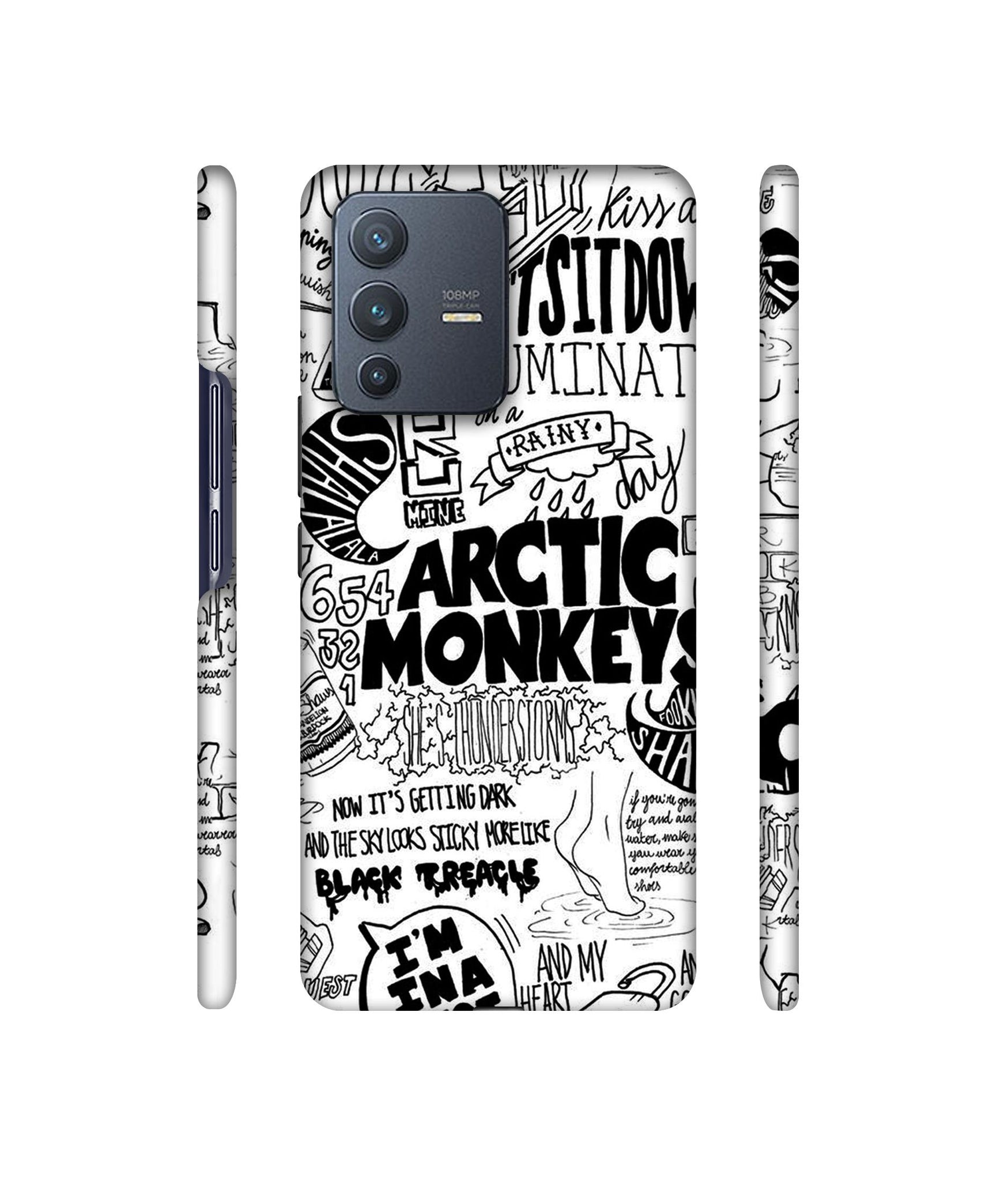 Arctic Monkeys Pattern Designer Hard Back Cover for Vivo V23 Pro 5G