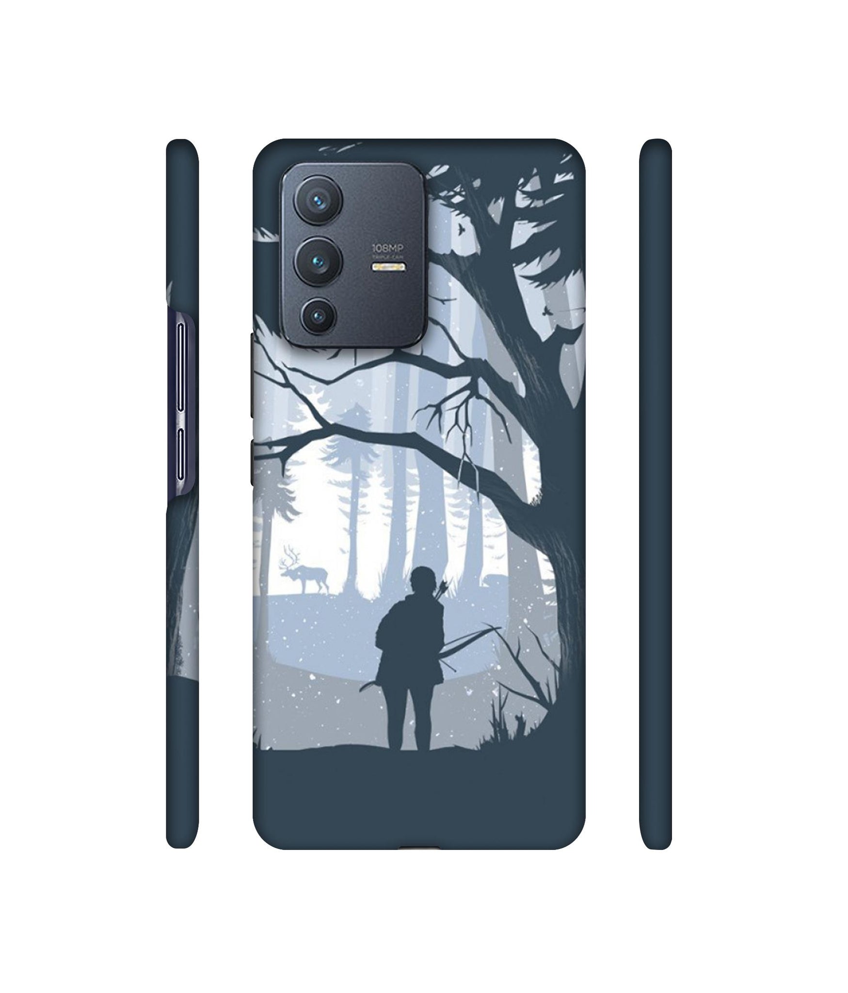 Hunter Designer Hard Back Cover for Vivo V23 Pro 5G