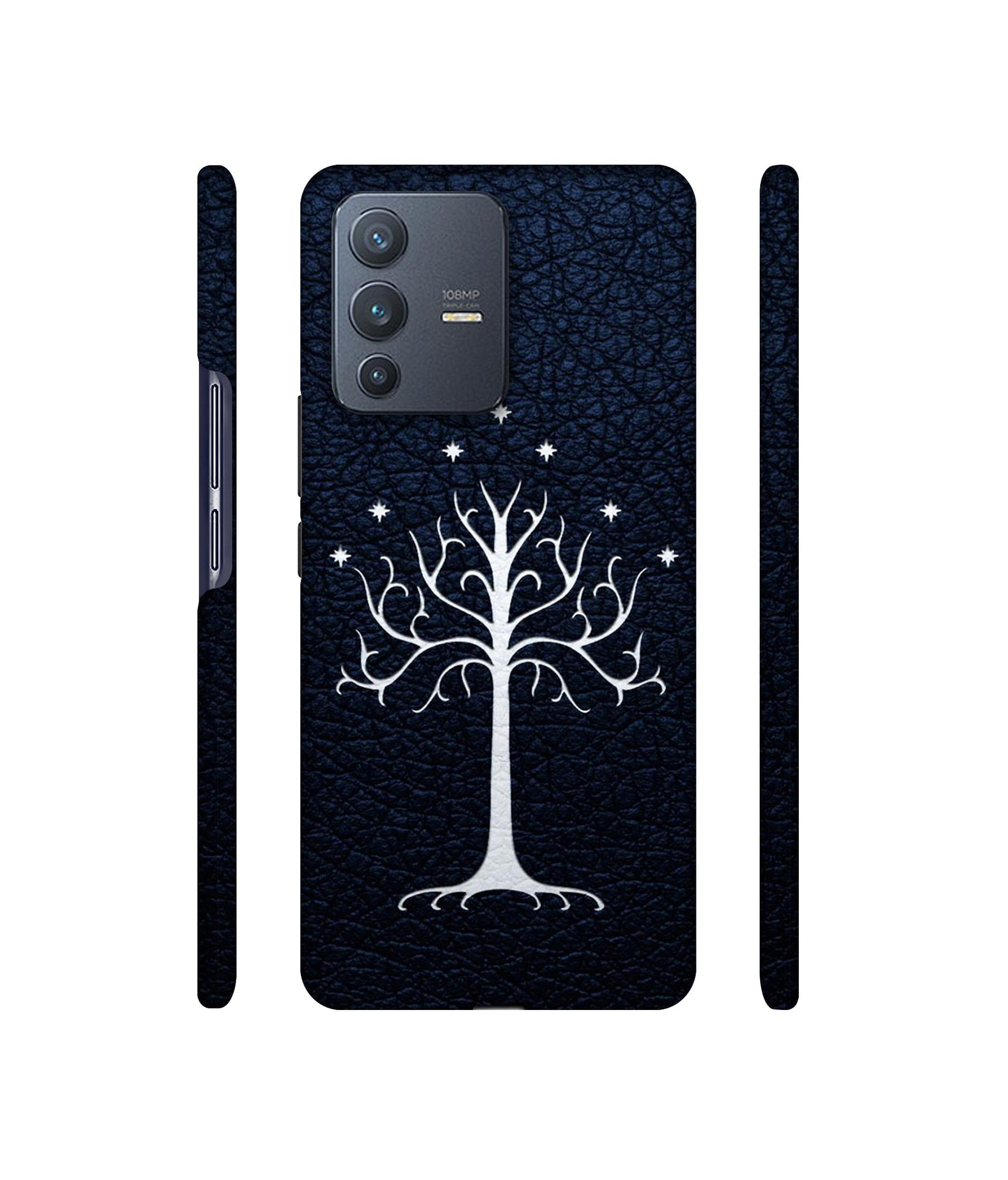 Magic Tree Pattern Designer Hard Back Cover for Vivo V23 Pro 5G