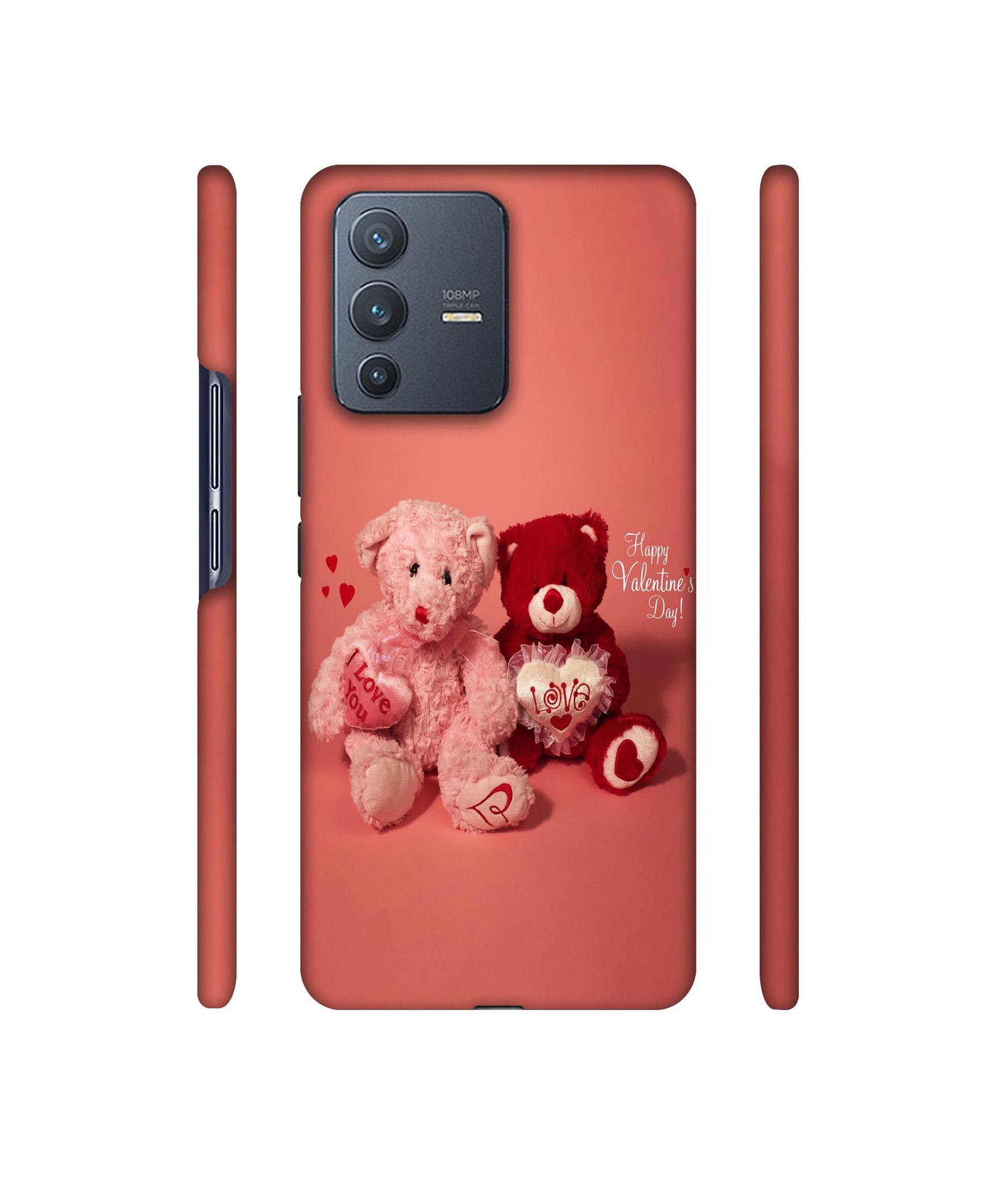 Valentine Day Designer Hard Back Cover for Vivo V23 Pro 5G
