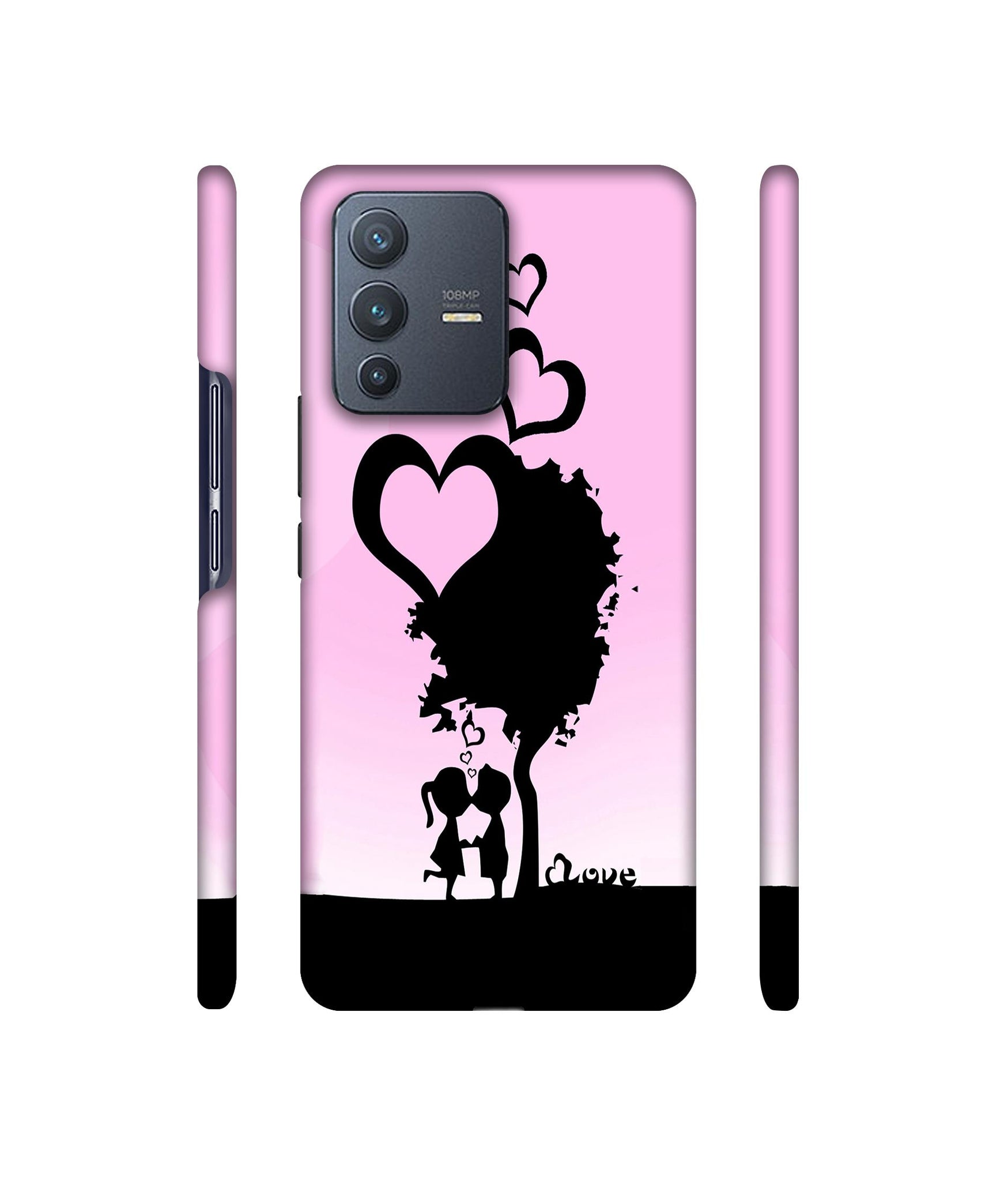 Sweet Love Designer Hard Back Cover for Vivo V23 Pro 5G
