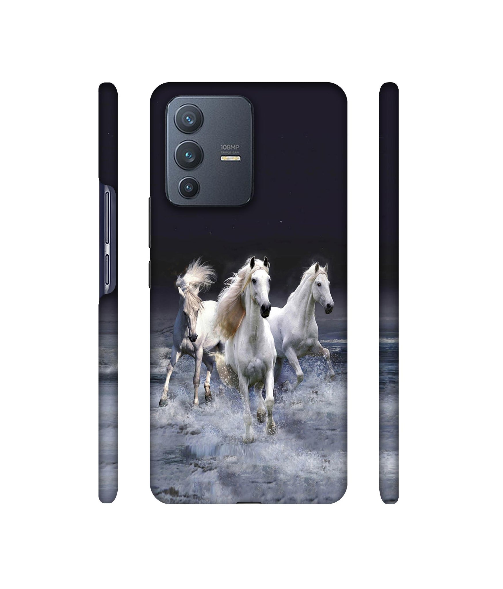 Mystic Horse Designer Hard Back Cover for Vivo V23 Pro 5G