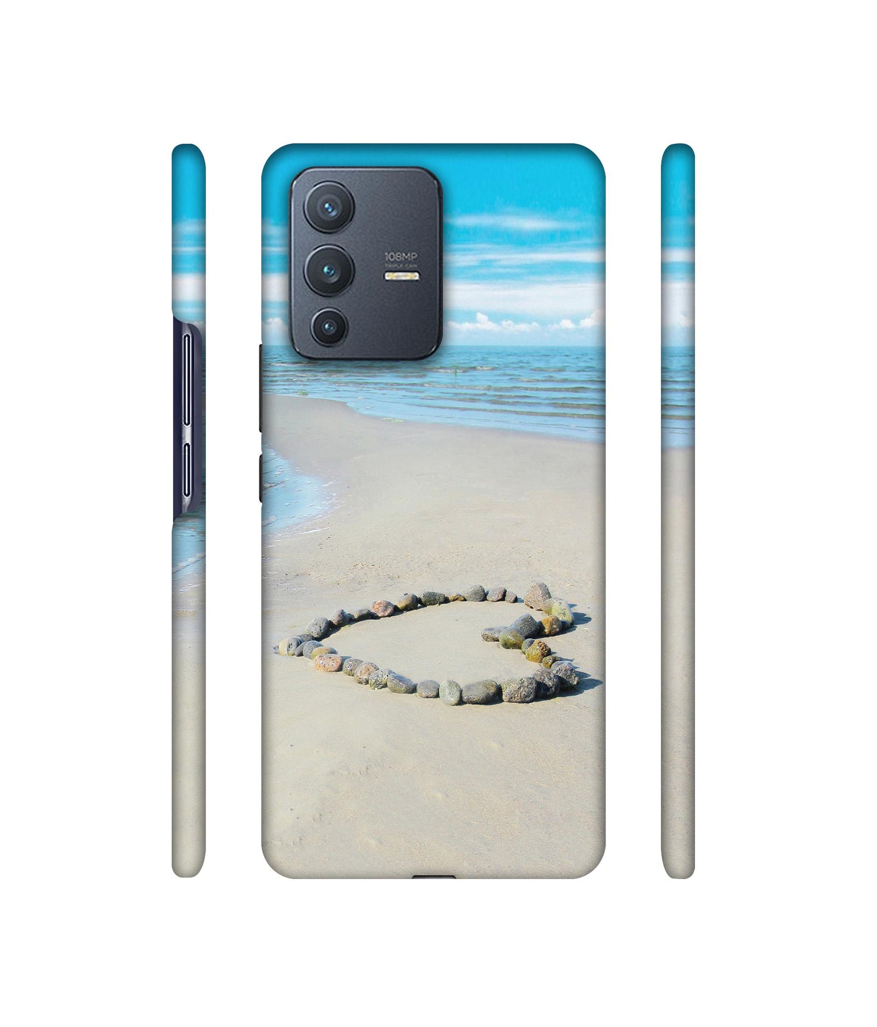 Stone Love Designer Hard Back Cover for Vivo V23 Pro 5G