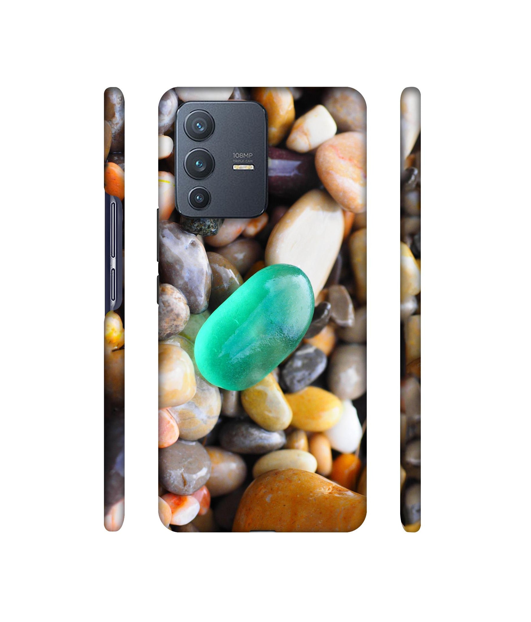 Sea Stones Designer Hard Back Cover for Vivo V23 Pro 5G