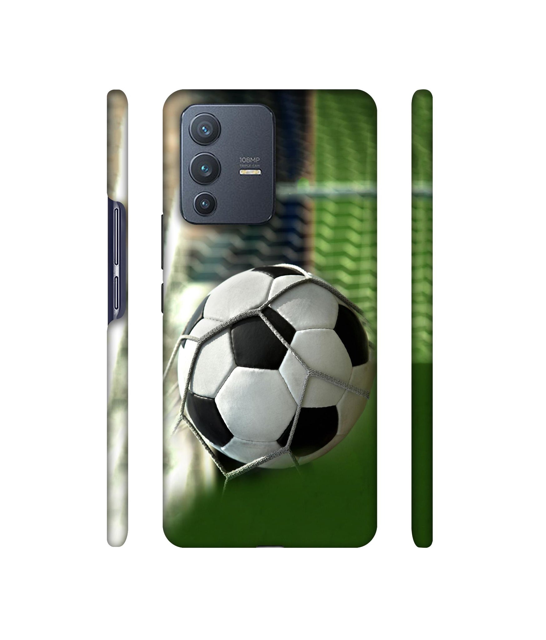 Football Designer Hard Back Cover for Vivo V23 Pro 5G