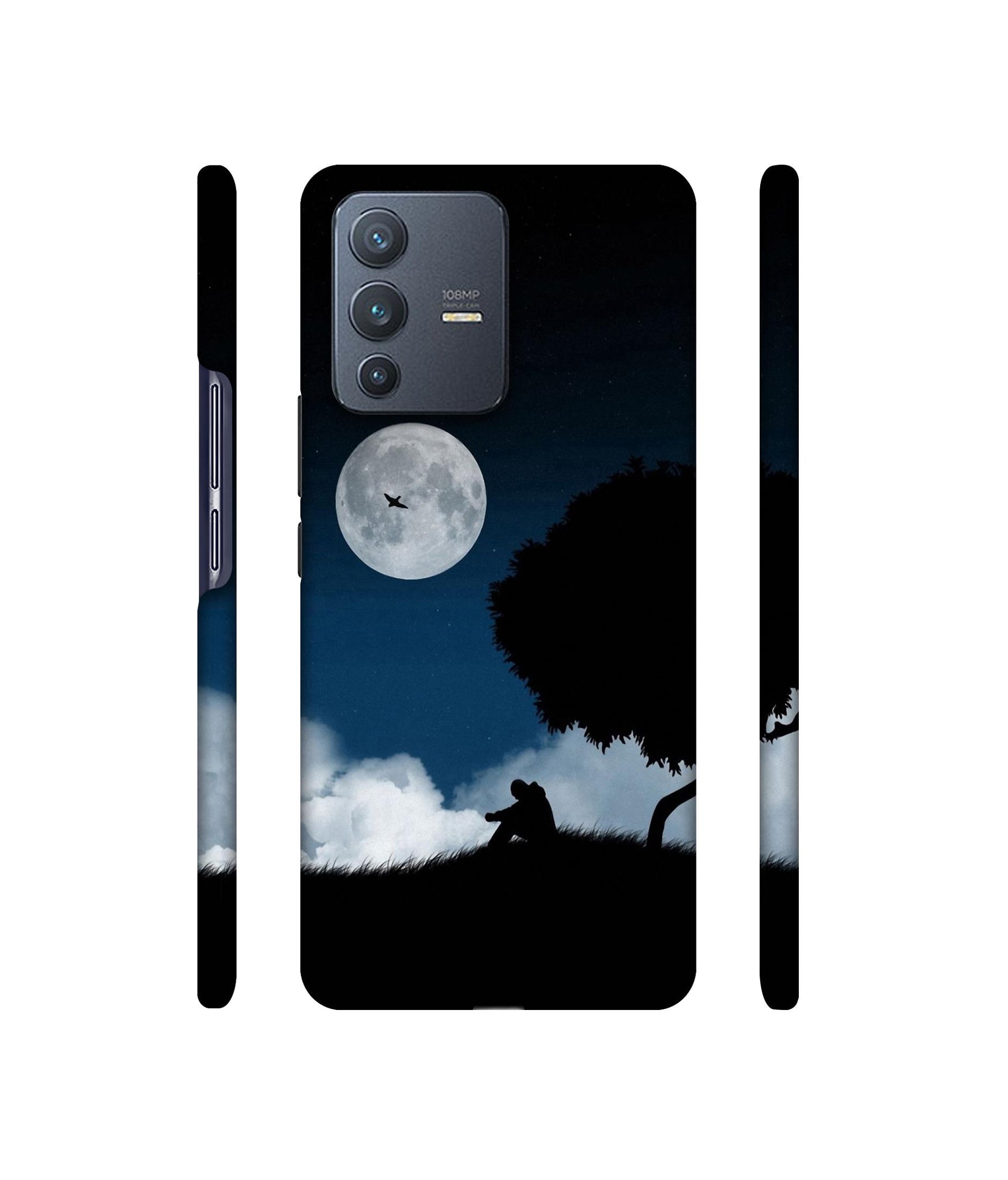 Solitude Tree Designer Hard Back Cover for Vivo V23 Pro 5G